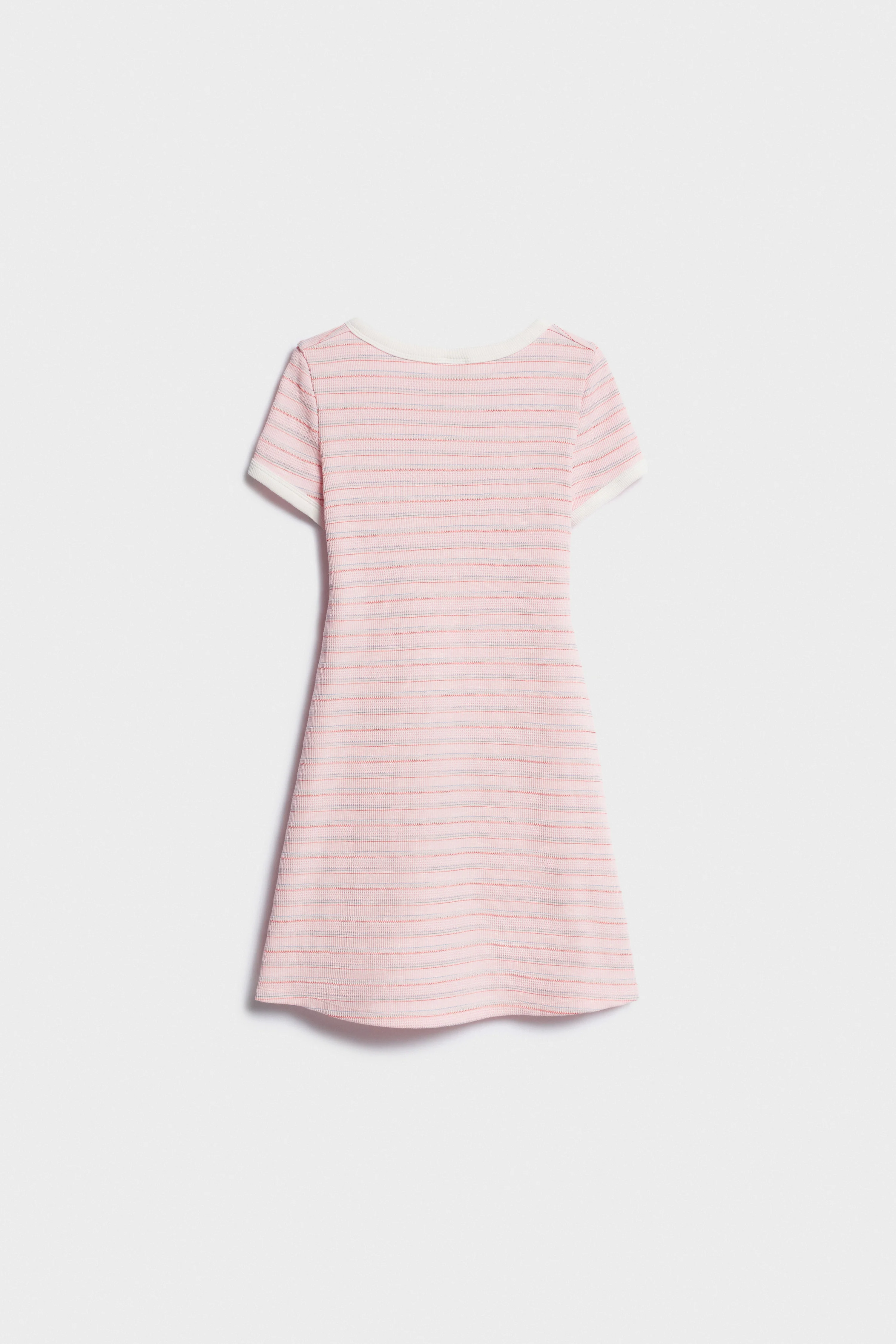 STRIPED COTTON DRESS - Image 6