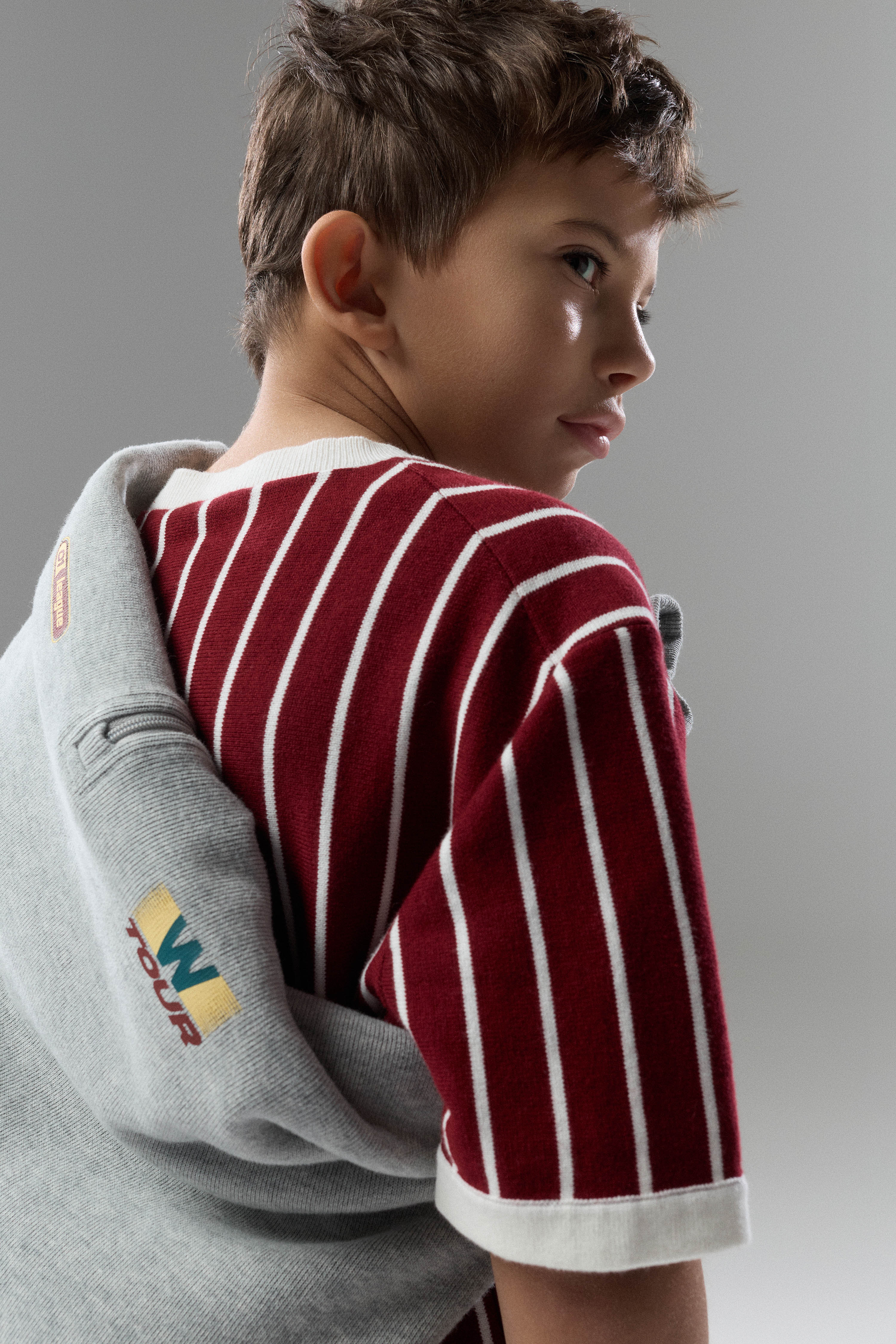 STRIPED COTTON-KNIT JUMPER - Image 4