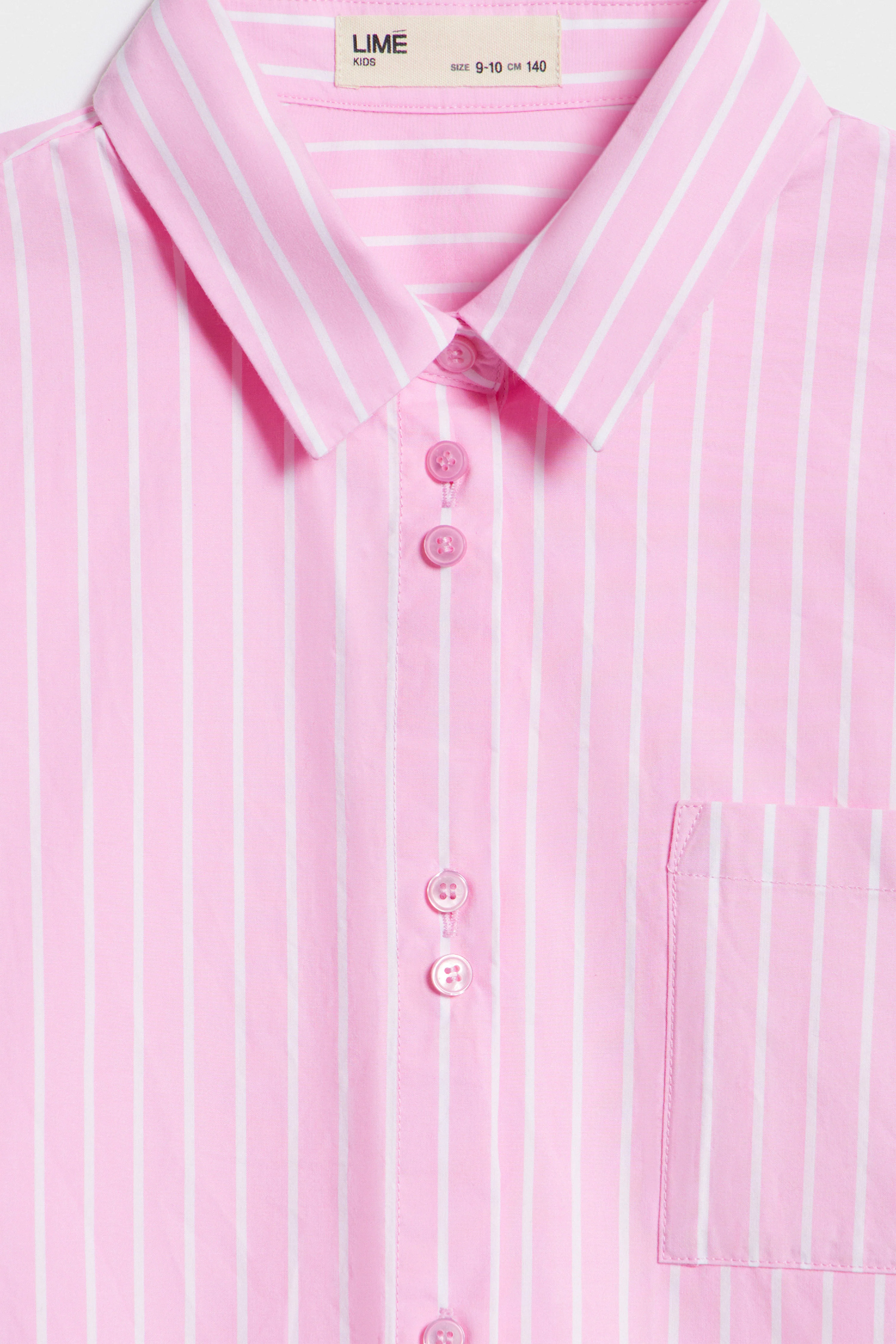 STRIPED COTTON SHIRT - Image 6