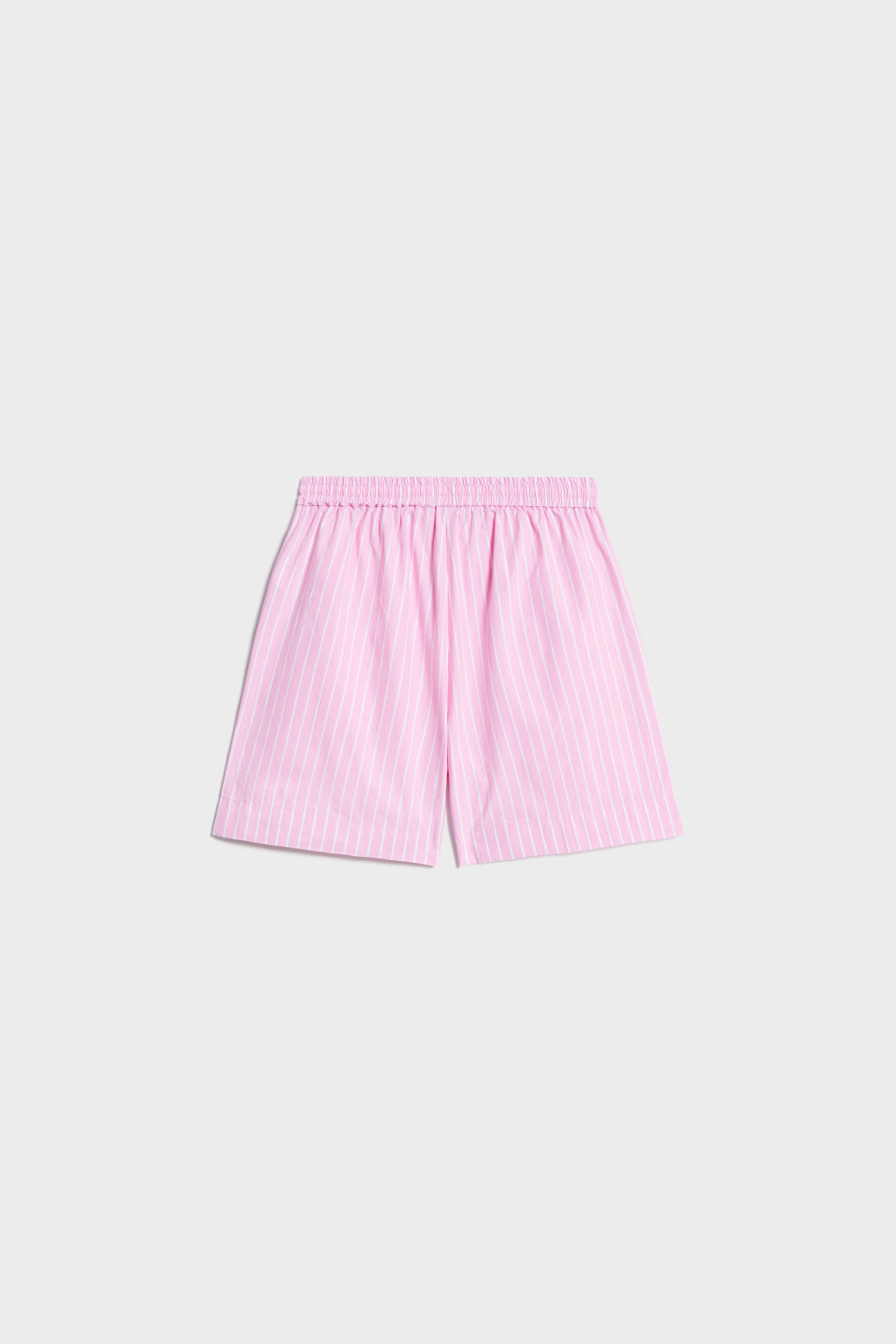STRIPED COTTON SHORTS - Image 5