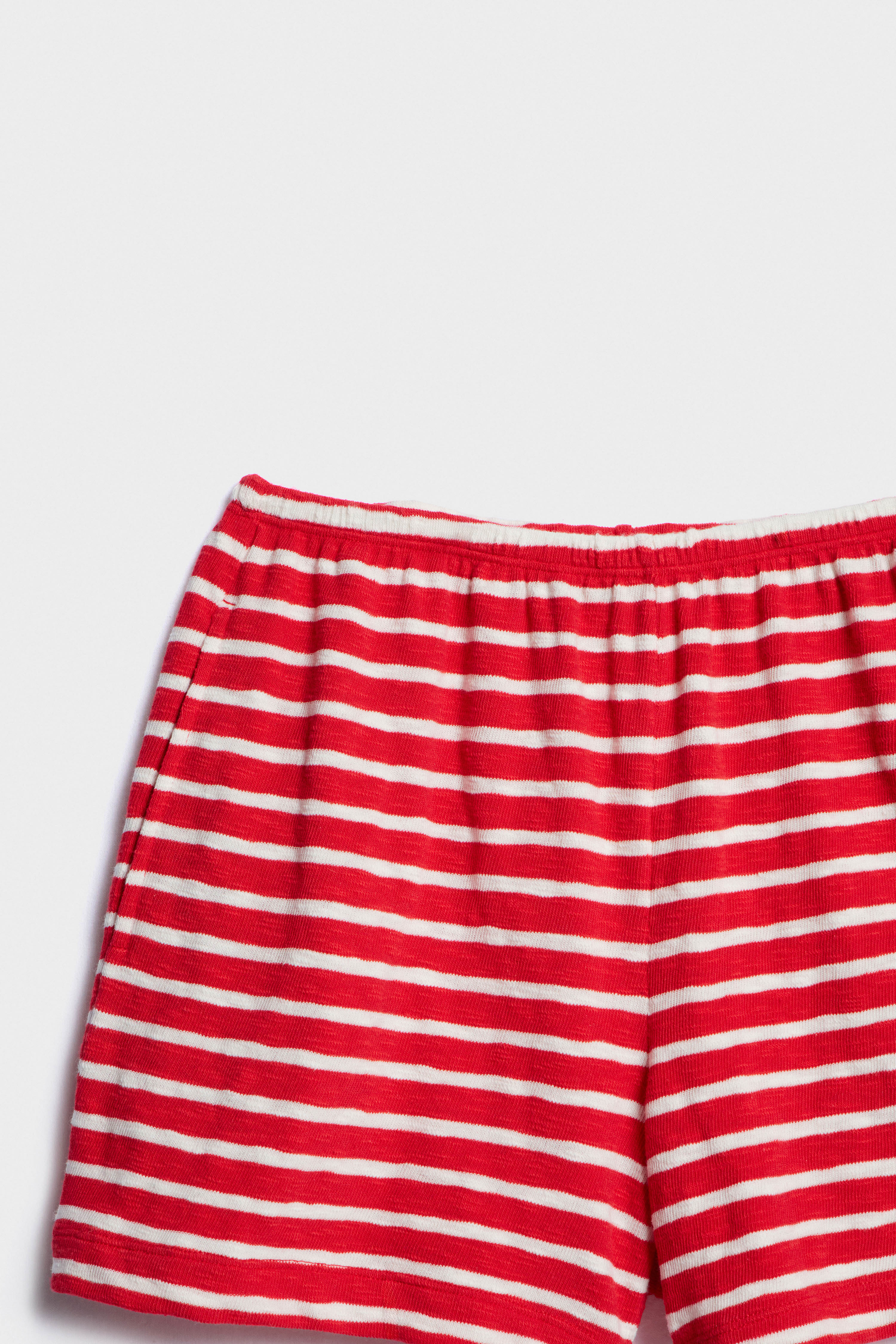 STRIPED COTTON SHORTS - Image 5