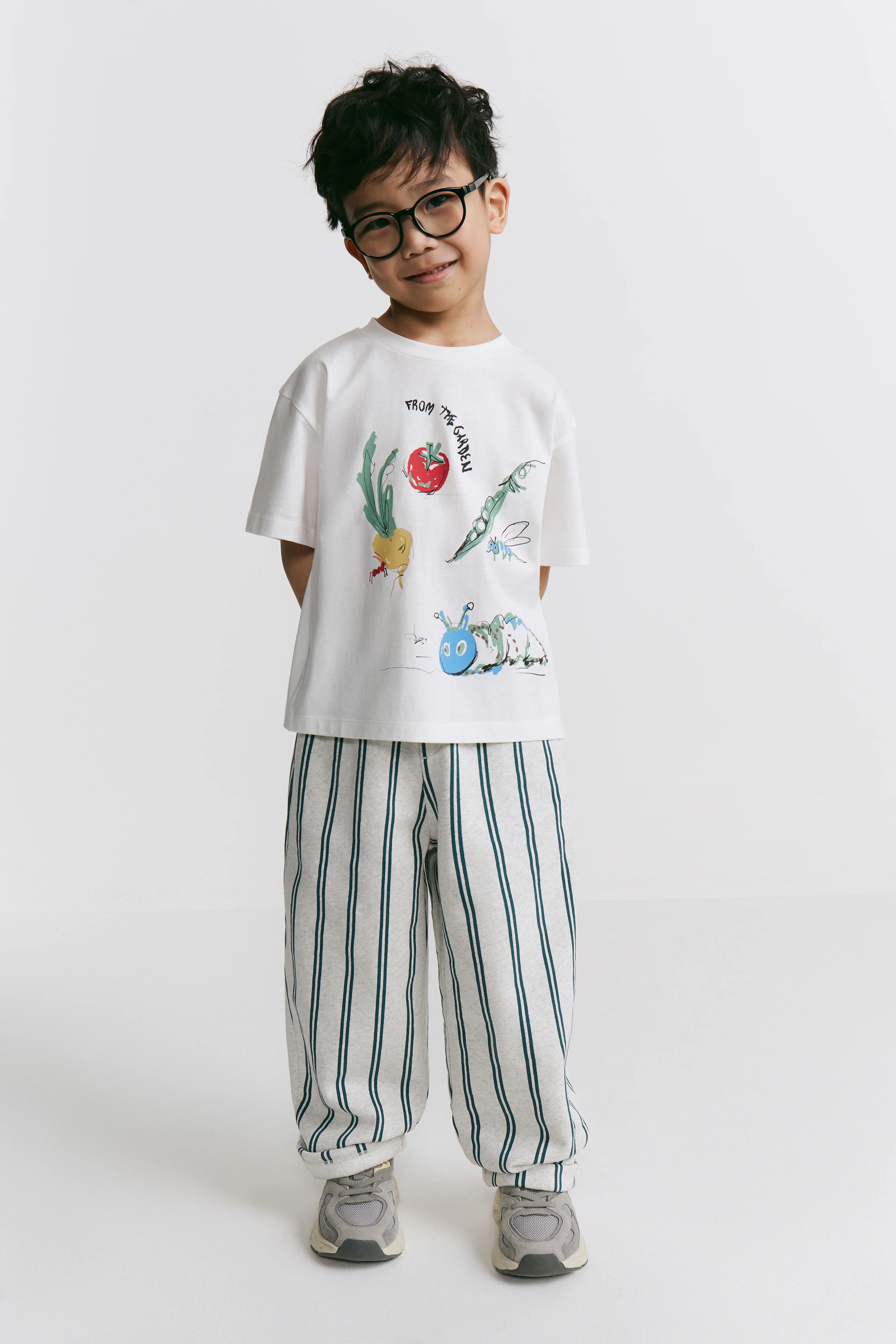 STRIPED COTTON TROUSERS - Image 3