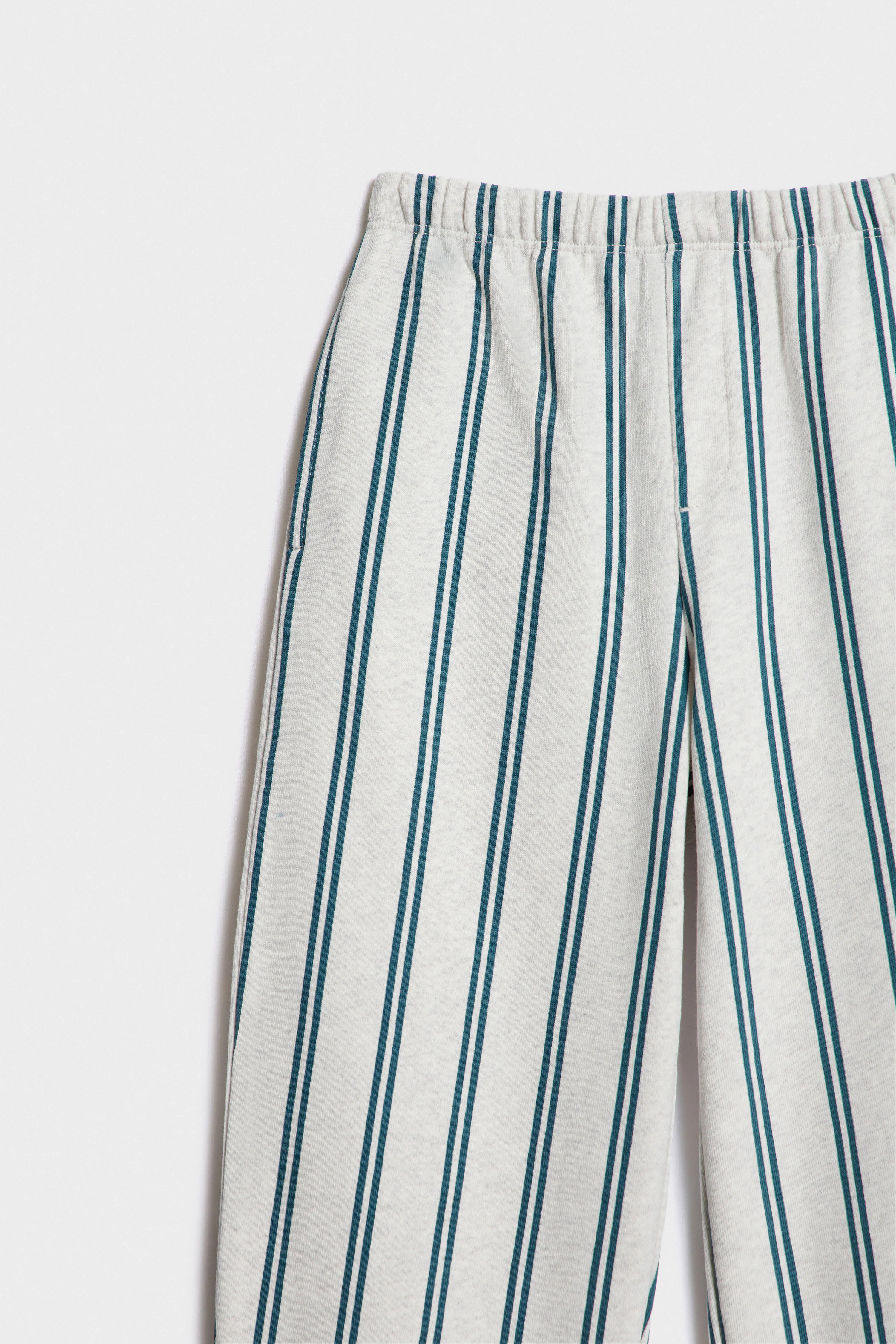 STRIPED COTTON TROUSERS - Image 6