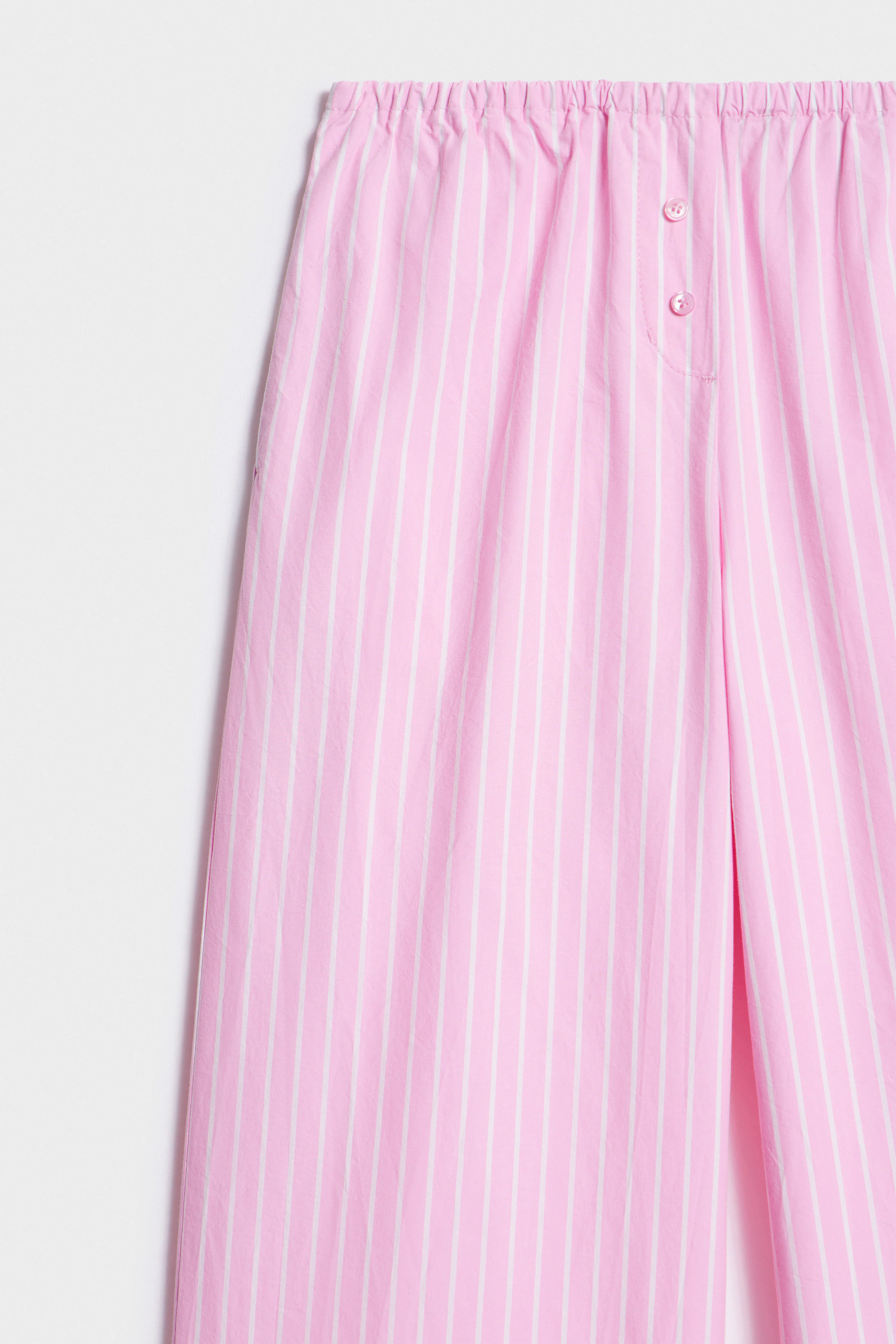 STRIPED COTTON TROUSERS - Image 5