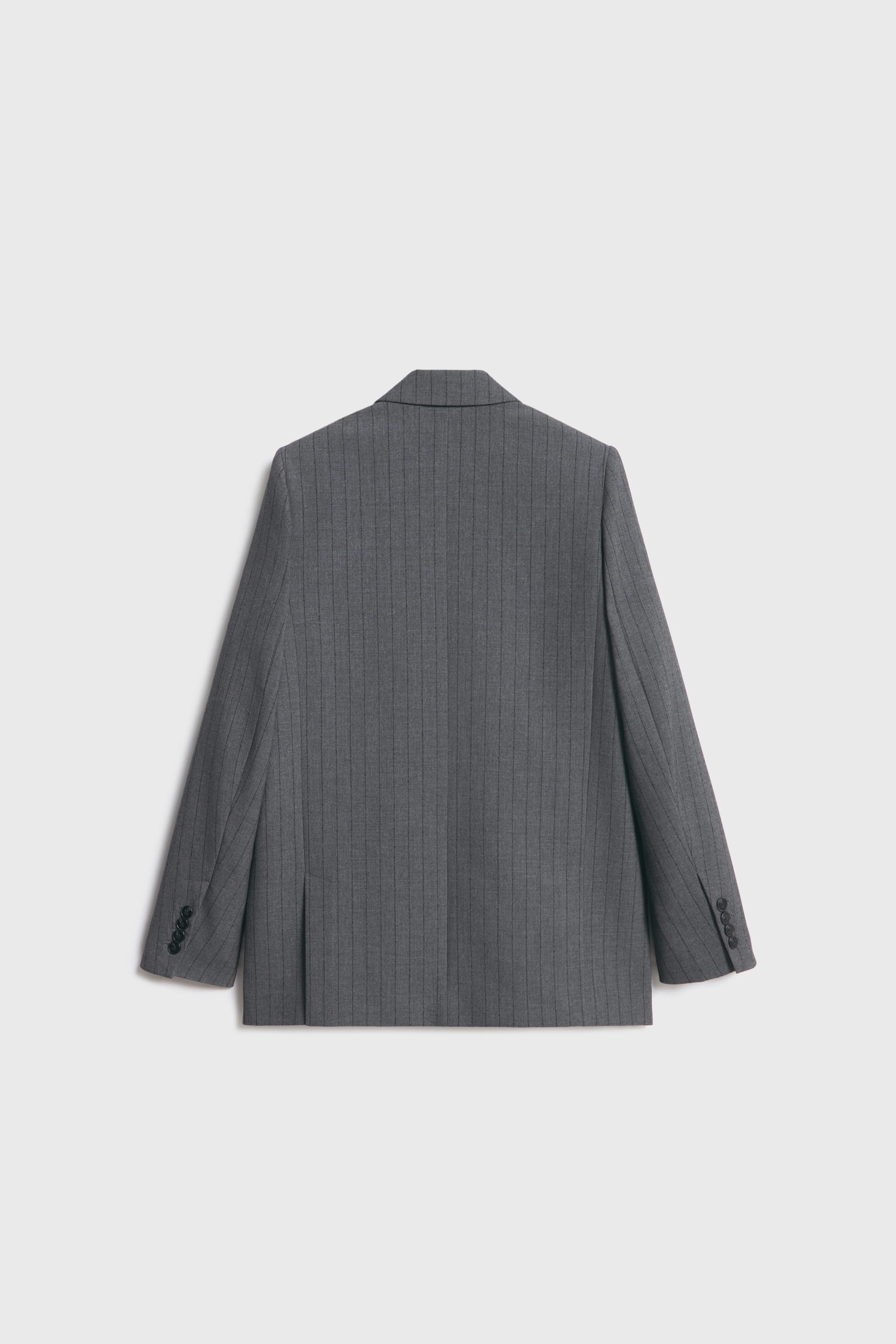 STRIPED DOUBLE-BREASTED BLAZER - Image 7