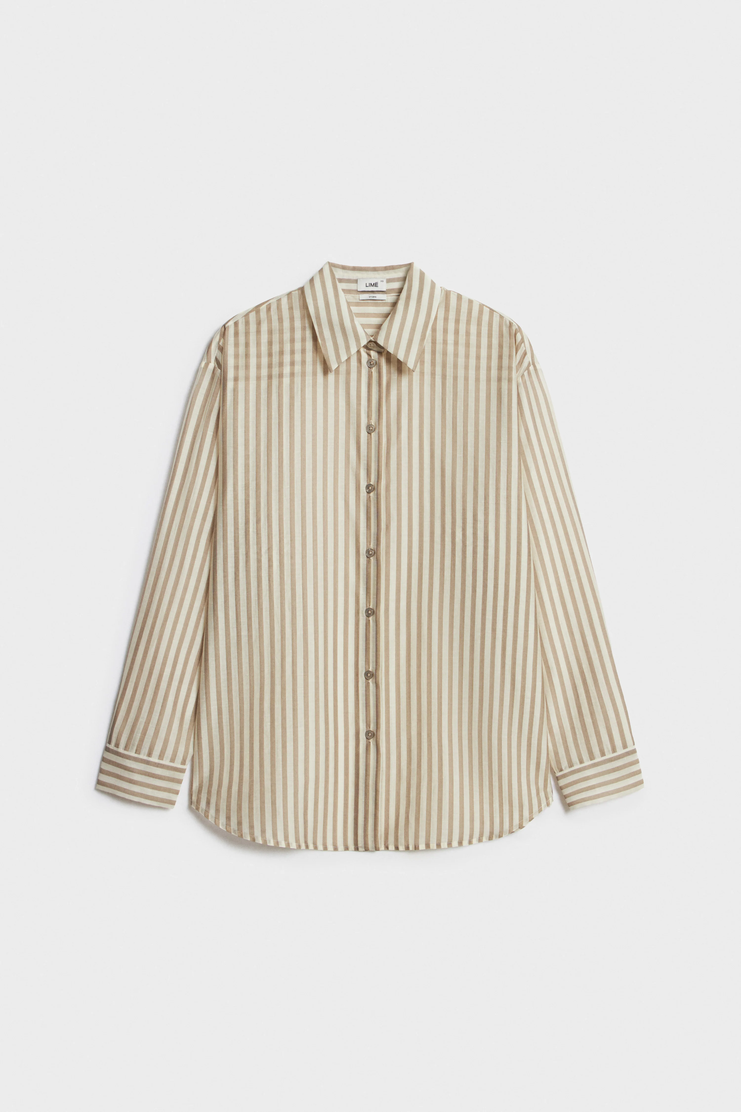 STRIPED LYOCELL SHIRT - Image 5