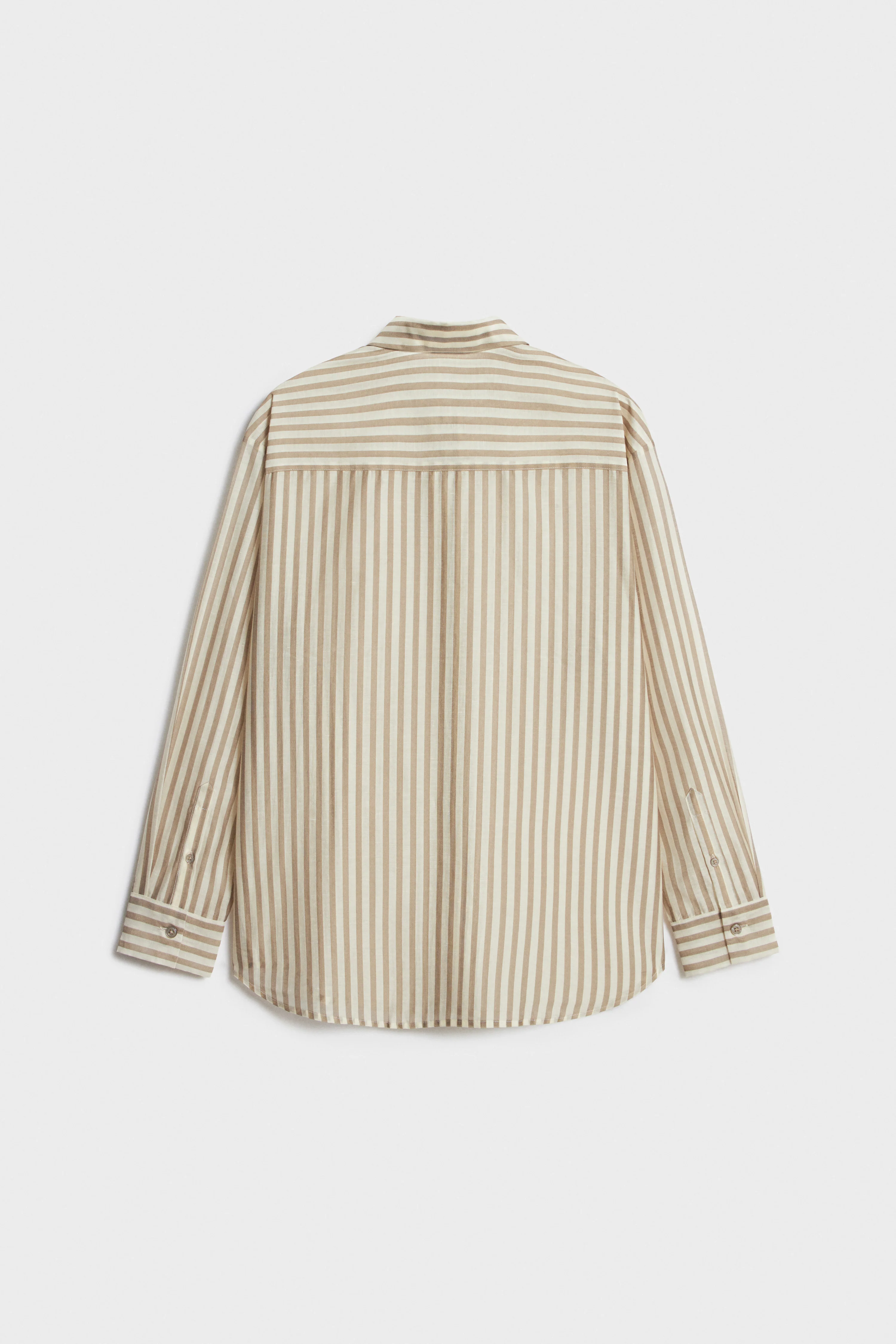 STRIPED LYOCELL SHIRT - Image 6