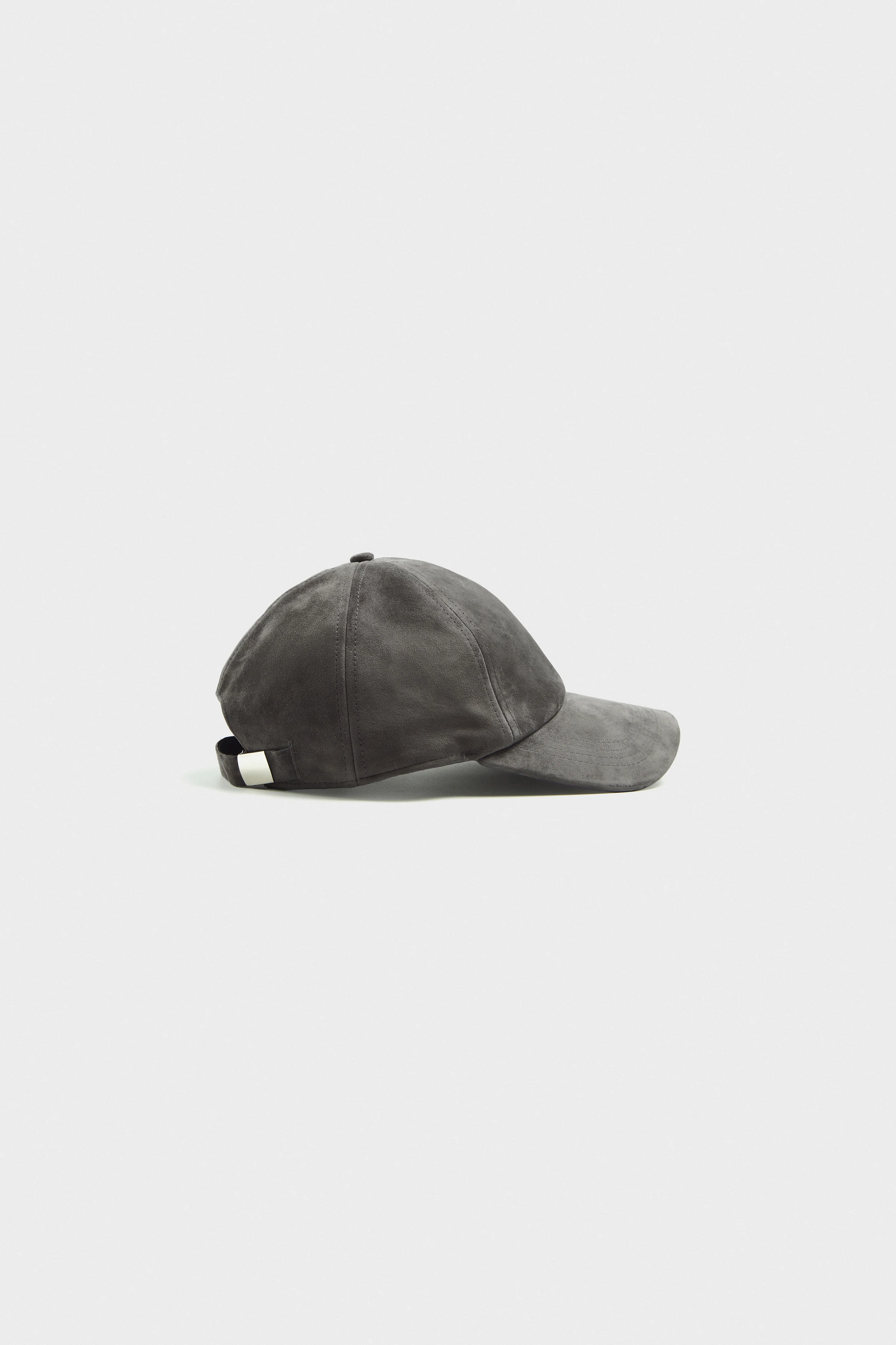 SUEDE BASEBALL CAP - Image 5