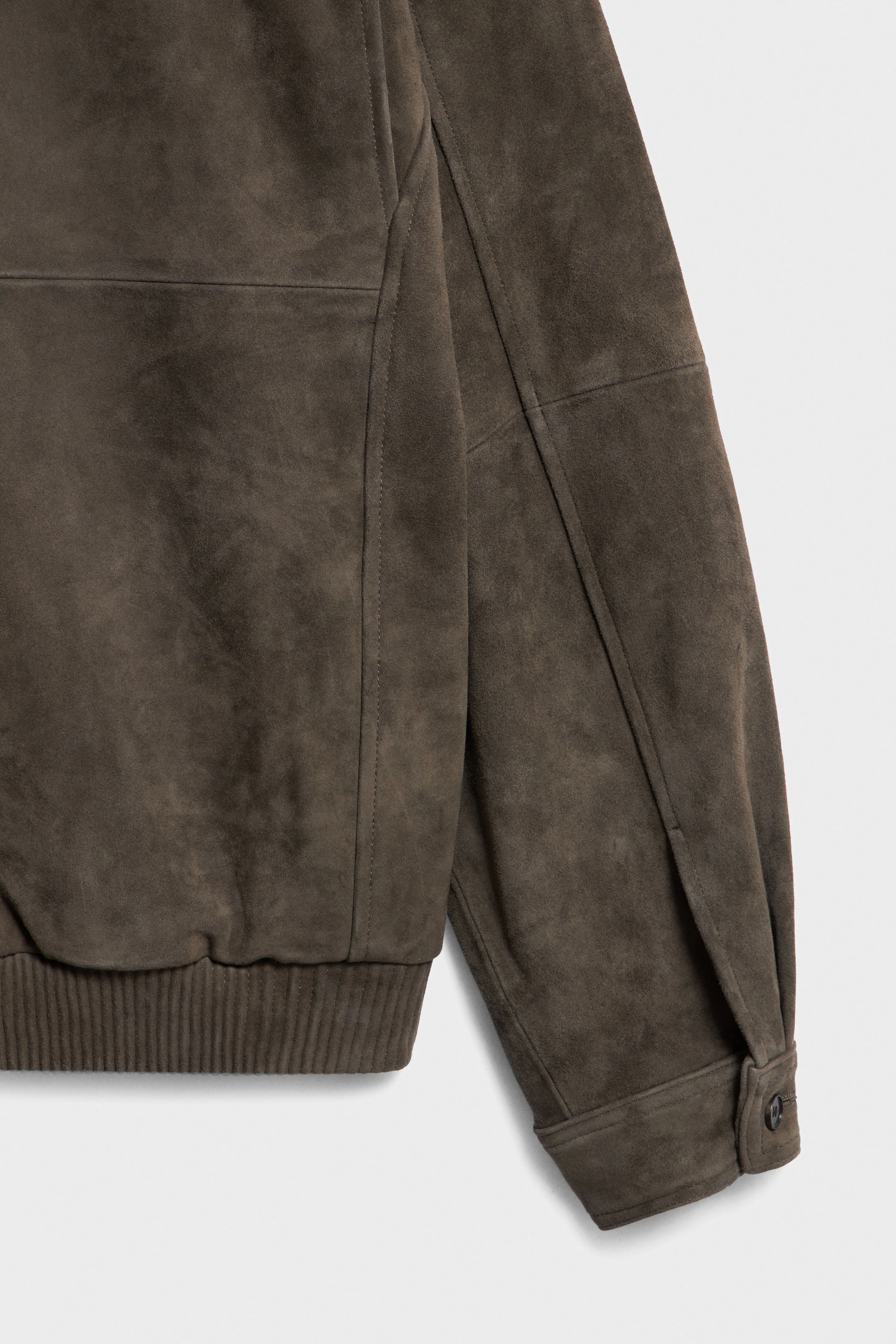 SUEDE BOMBER JACKET - Image 9