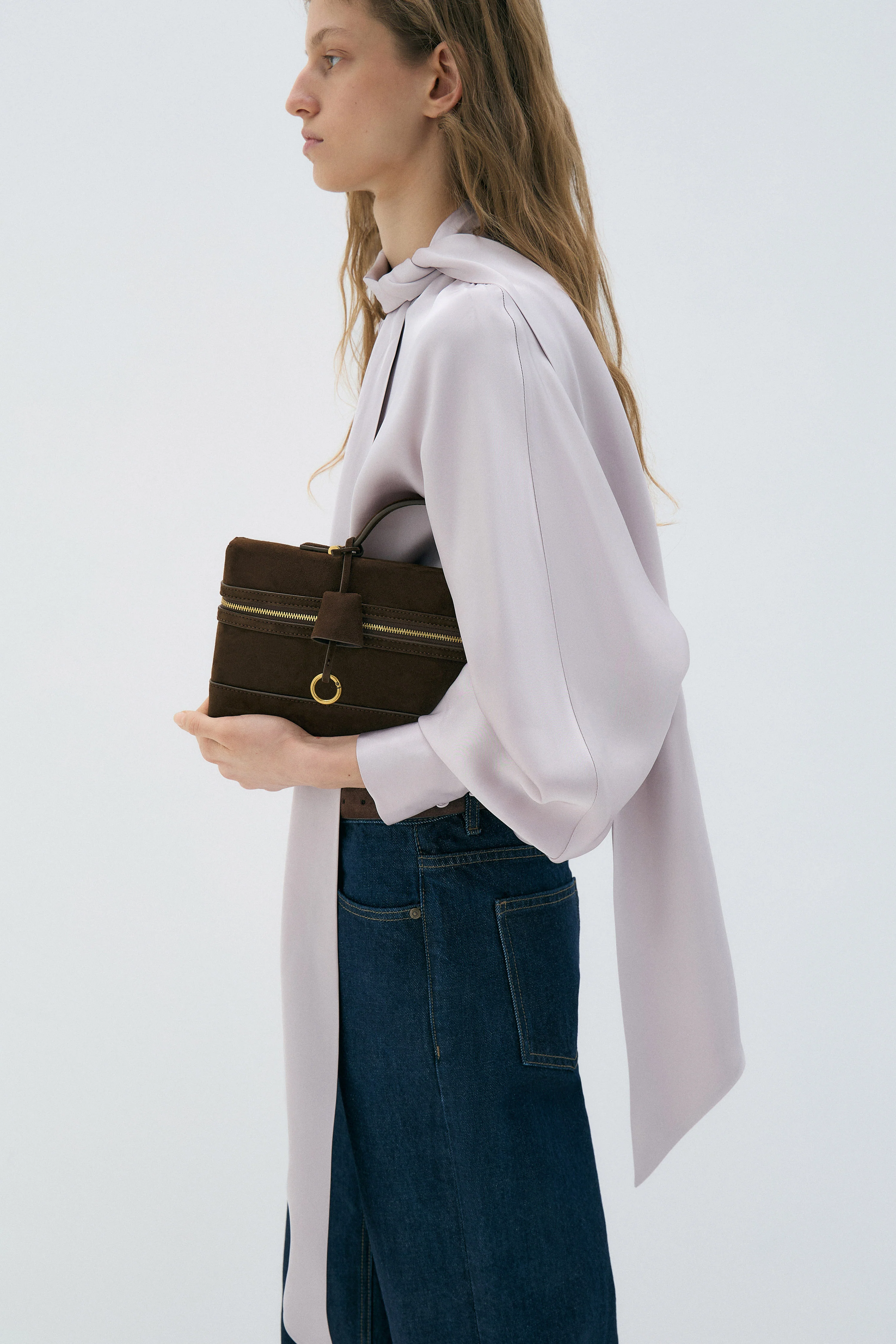 SUEDE CLUTCH - Image 2