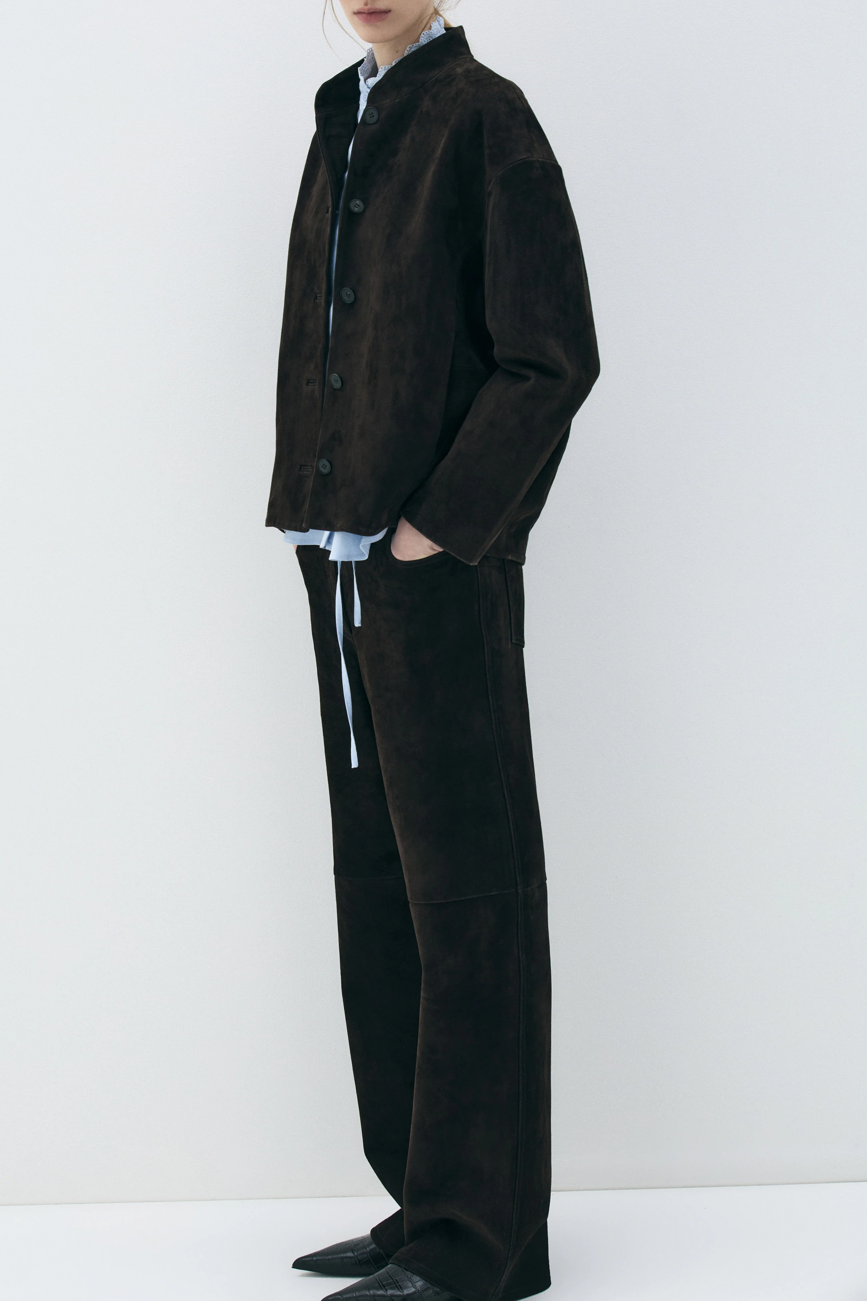 SUEDE GOAT TROUSERS - Image 3