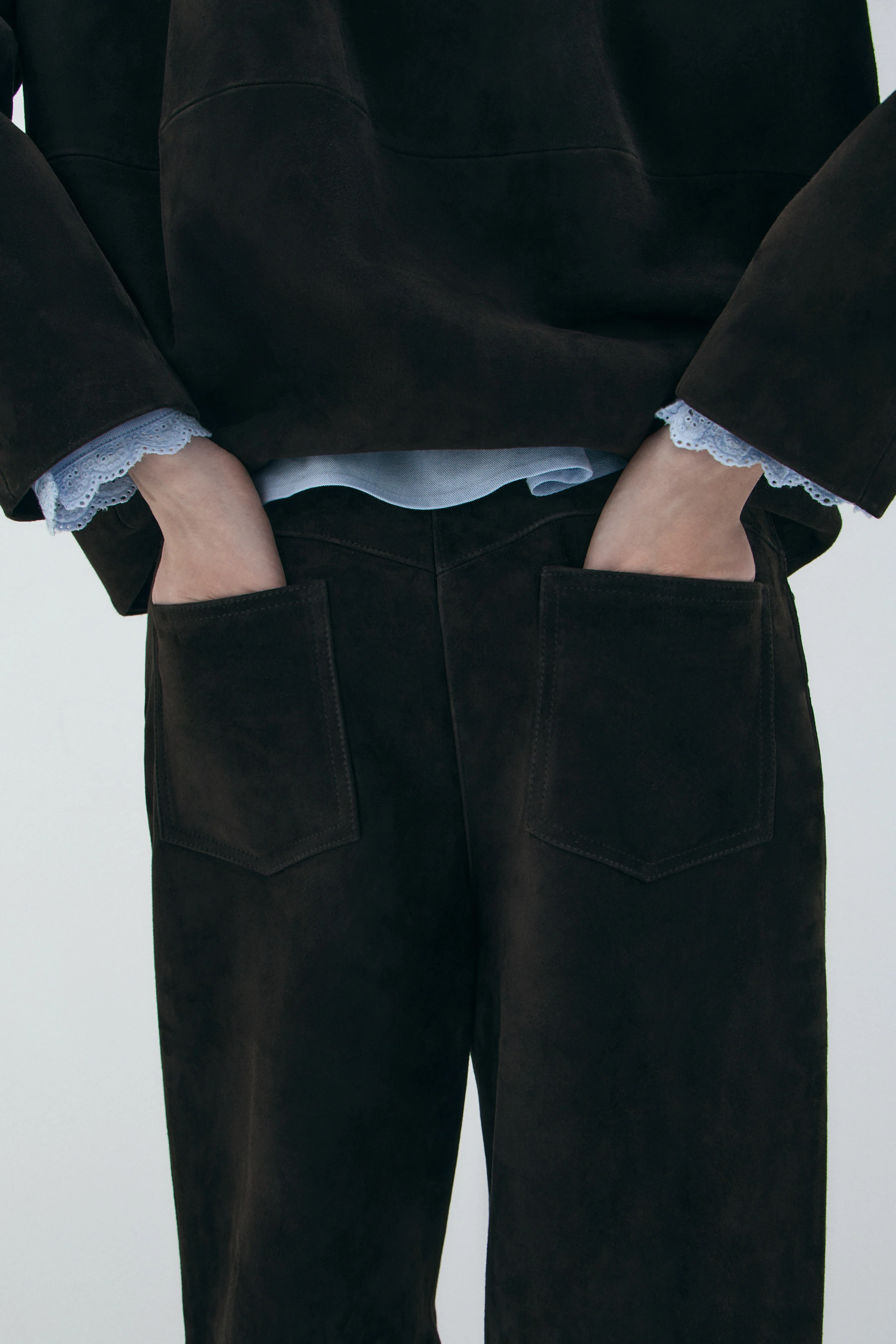 SUEDE GOAT TROUSERS - Image 4