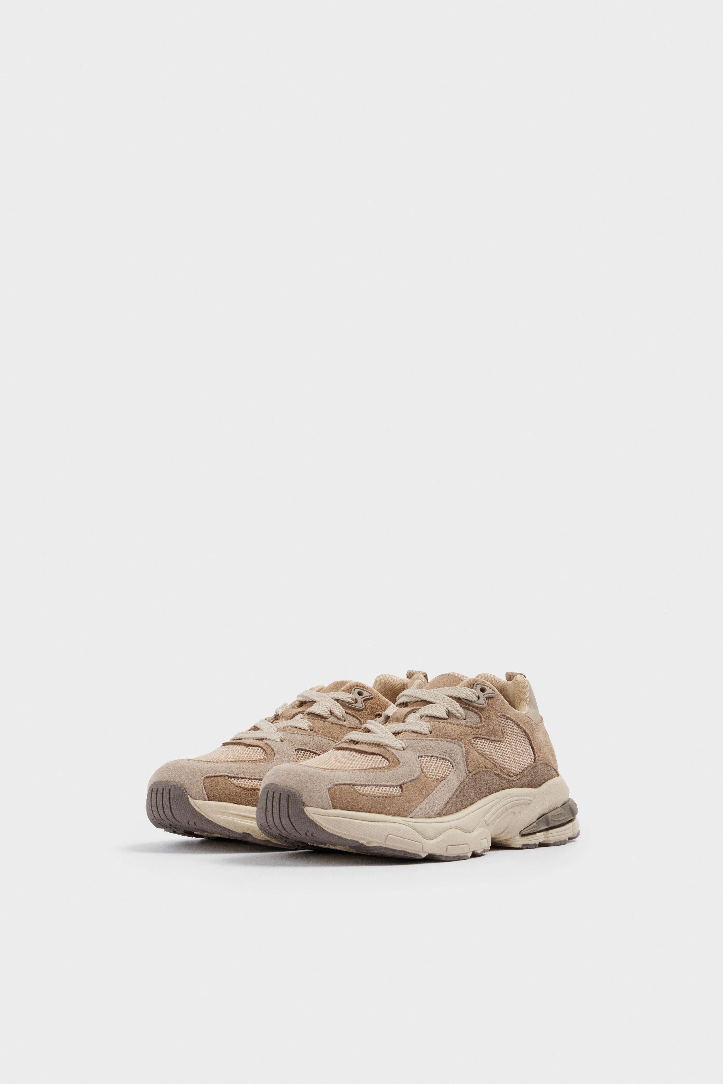 SUEDE HYBRID TRAINERS - Image 4