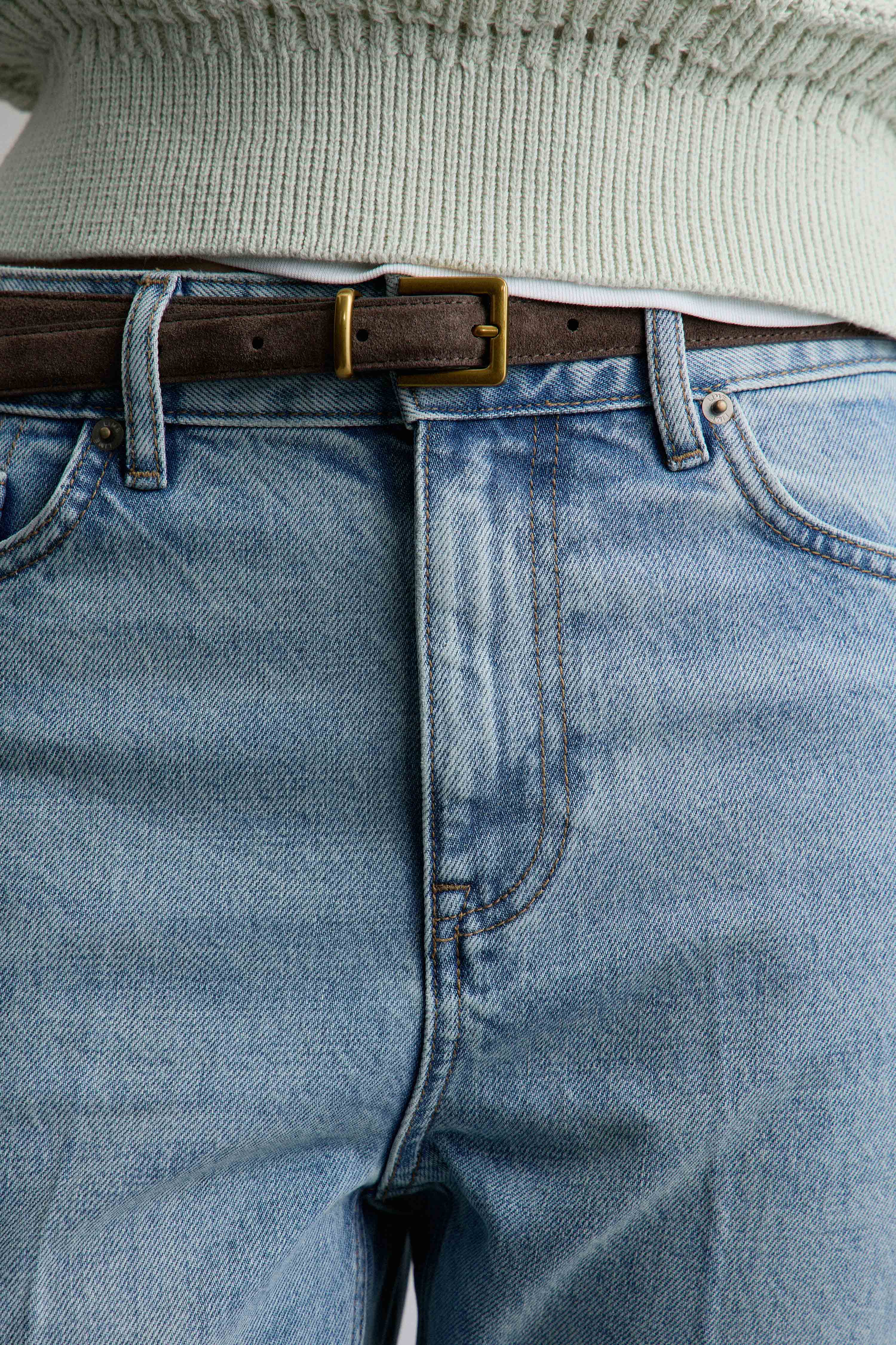 SUEDE LEATHER BELT