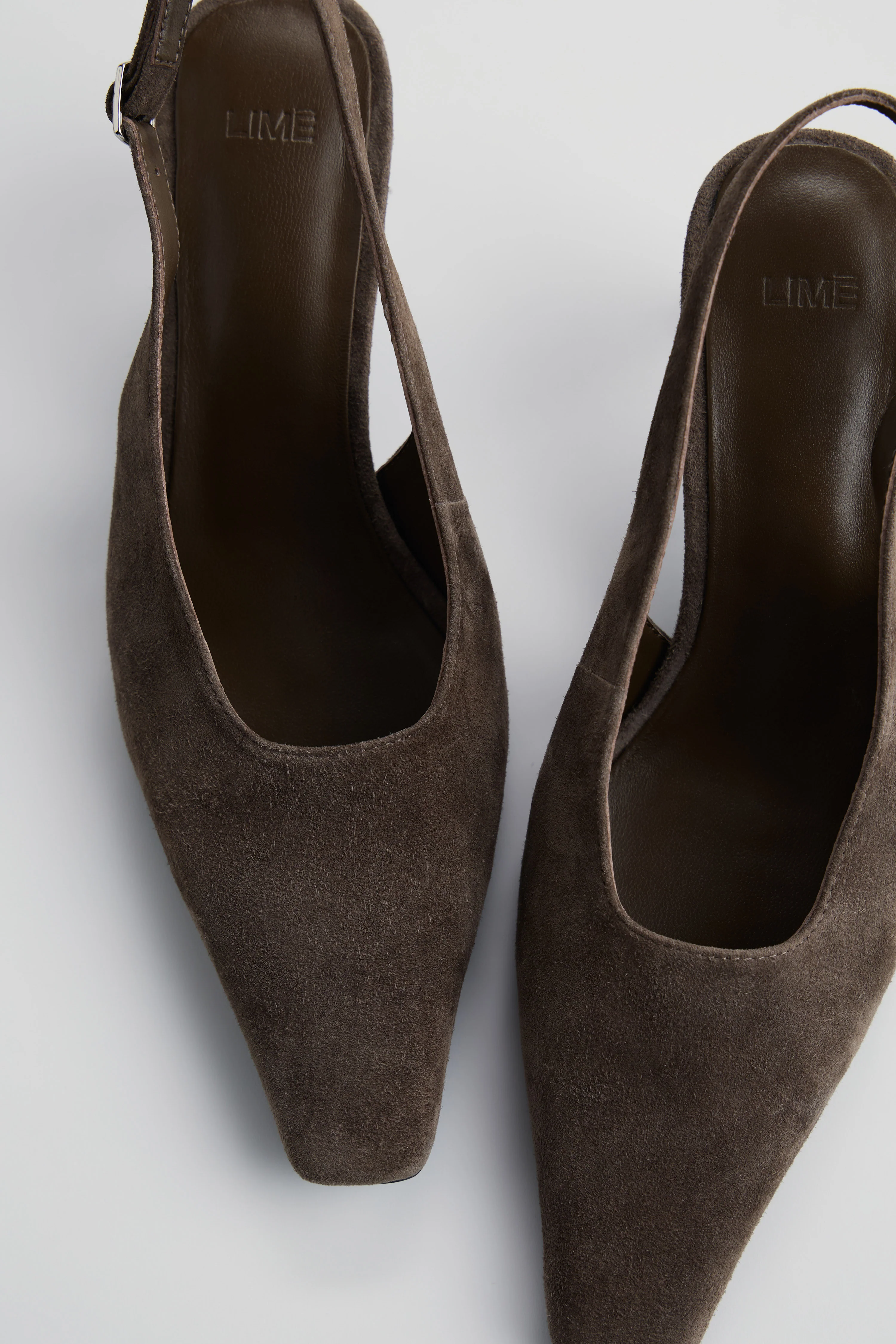SUEDE LEATHER SLINGBACKS - Image 4