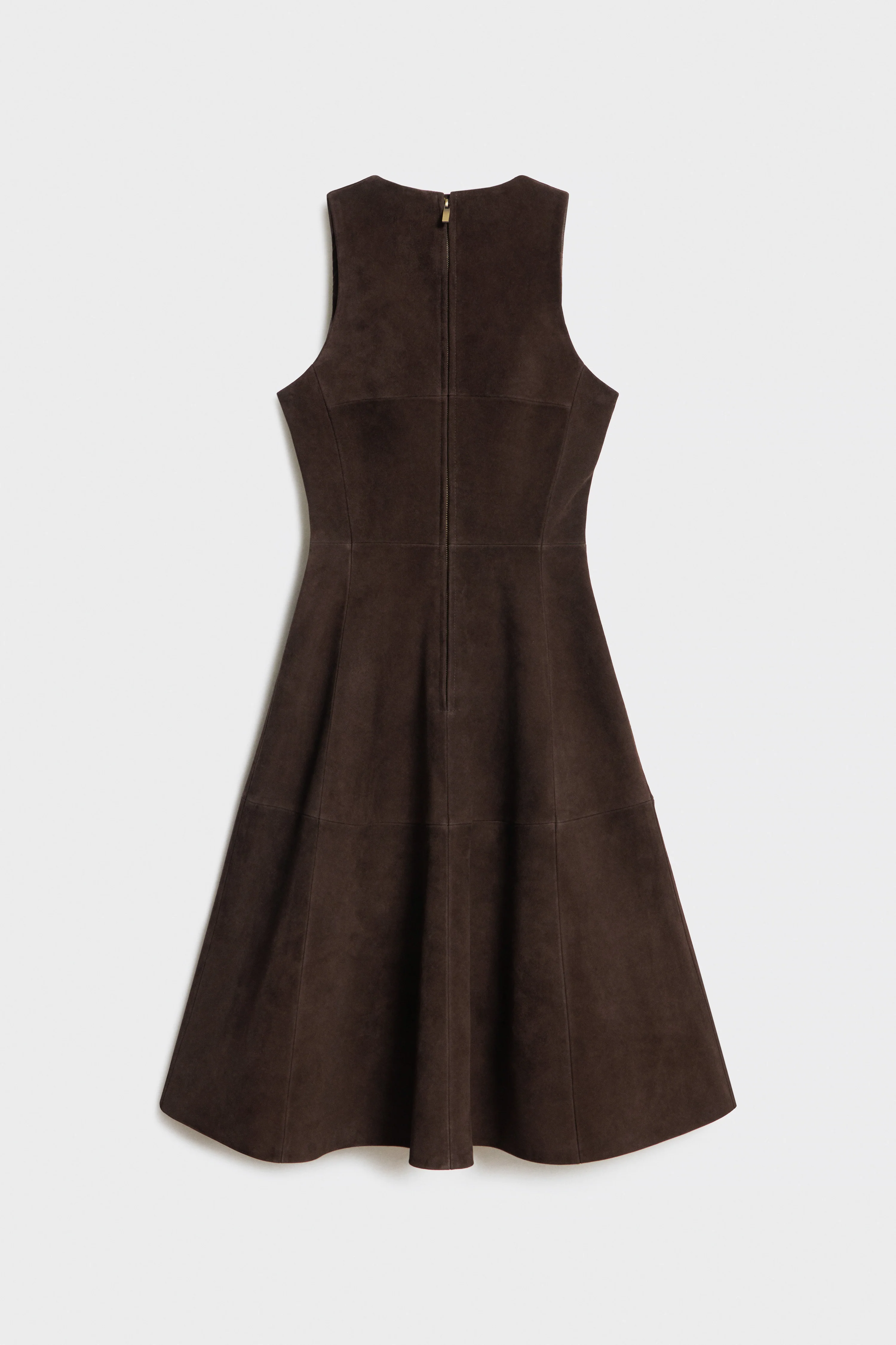 SUEDE MIDI DRESS - Image 7