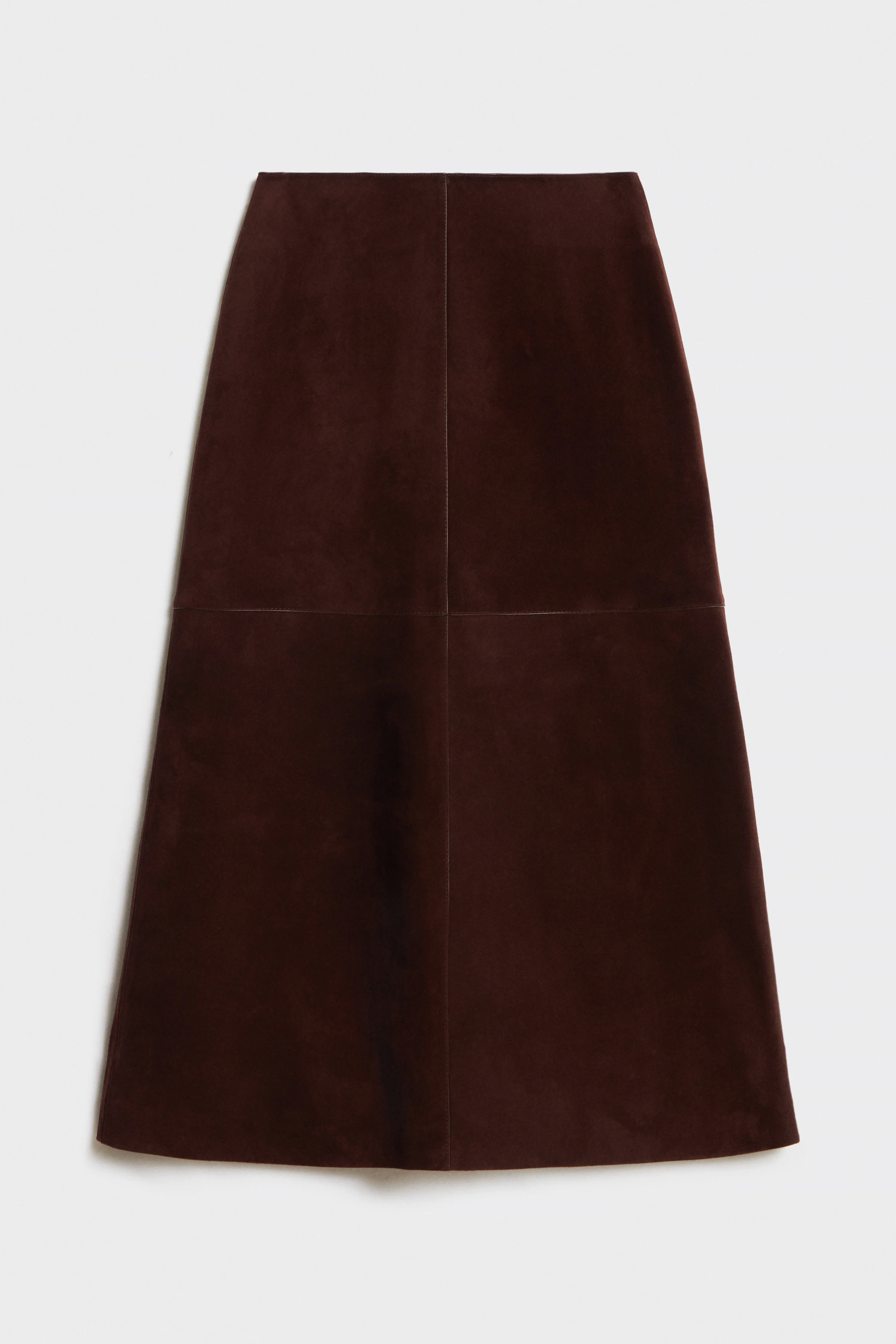 SUEDE MIDI SKIRT - Image 5