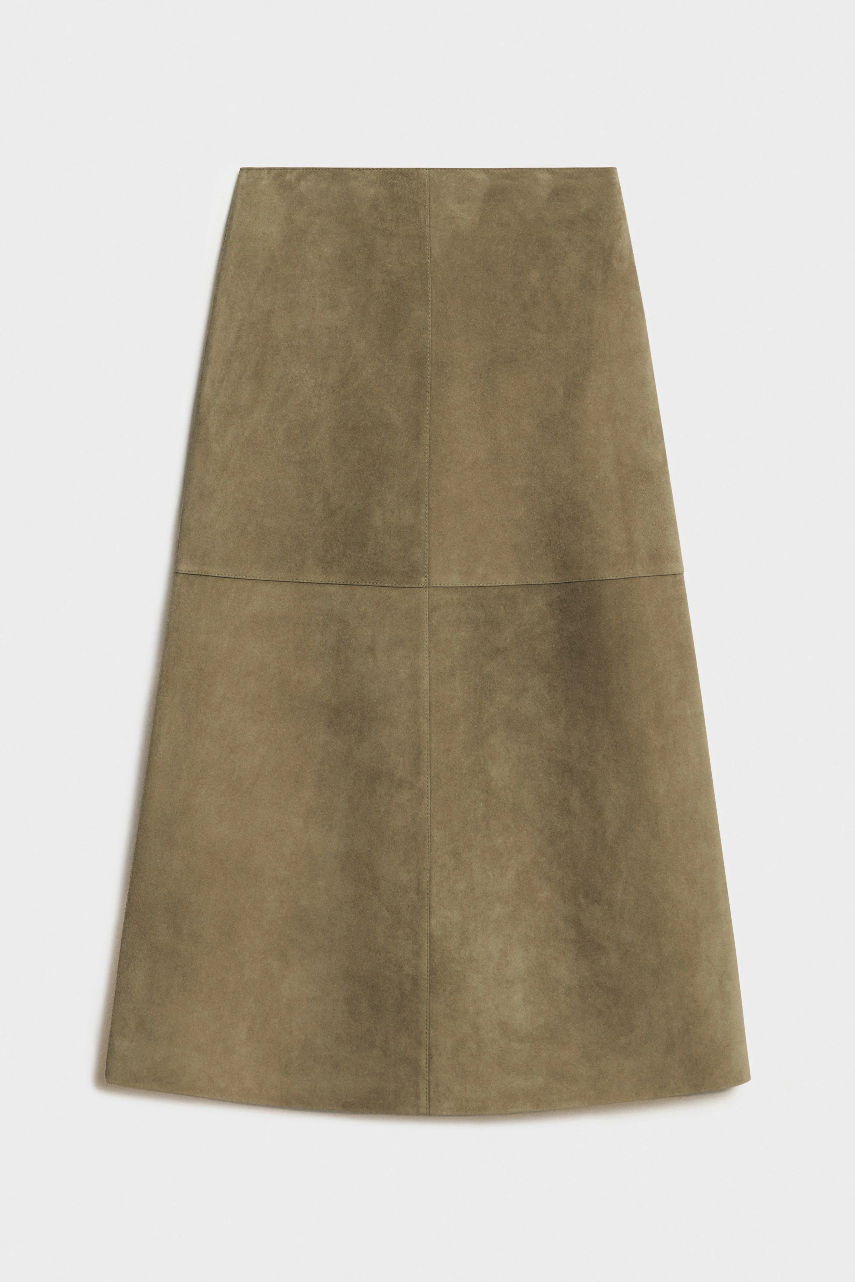 SUEDE MIDI SKIRT - Image 5