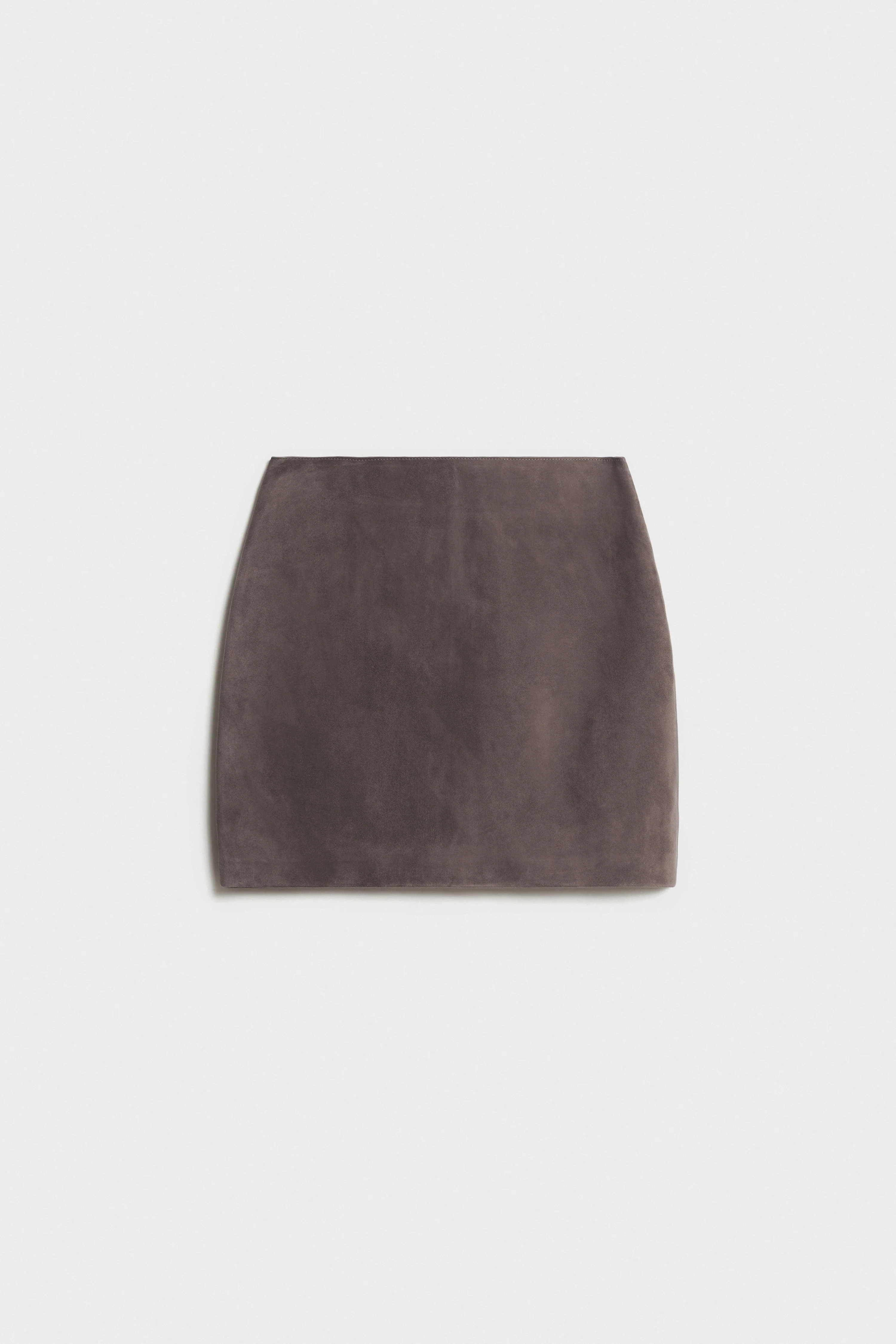 SUEDE MINI SKIRT - Image 5