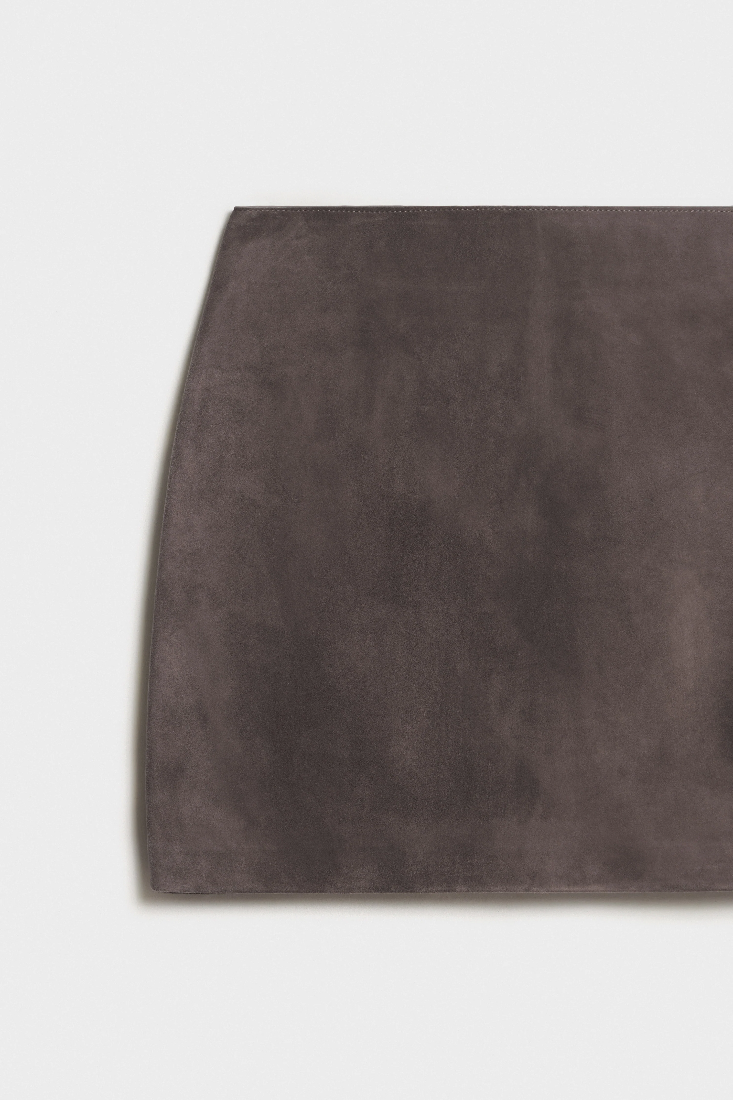 SUEDE MINI SKIRT - Image 7