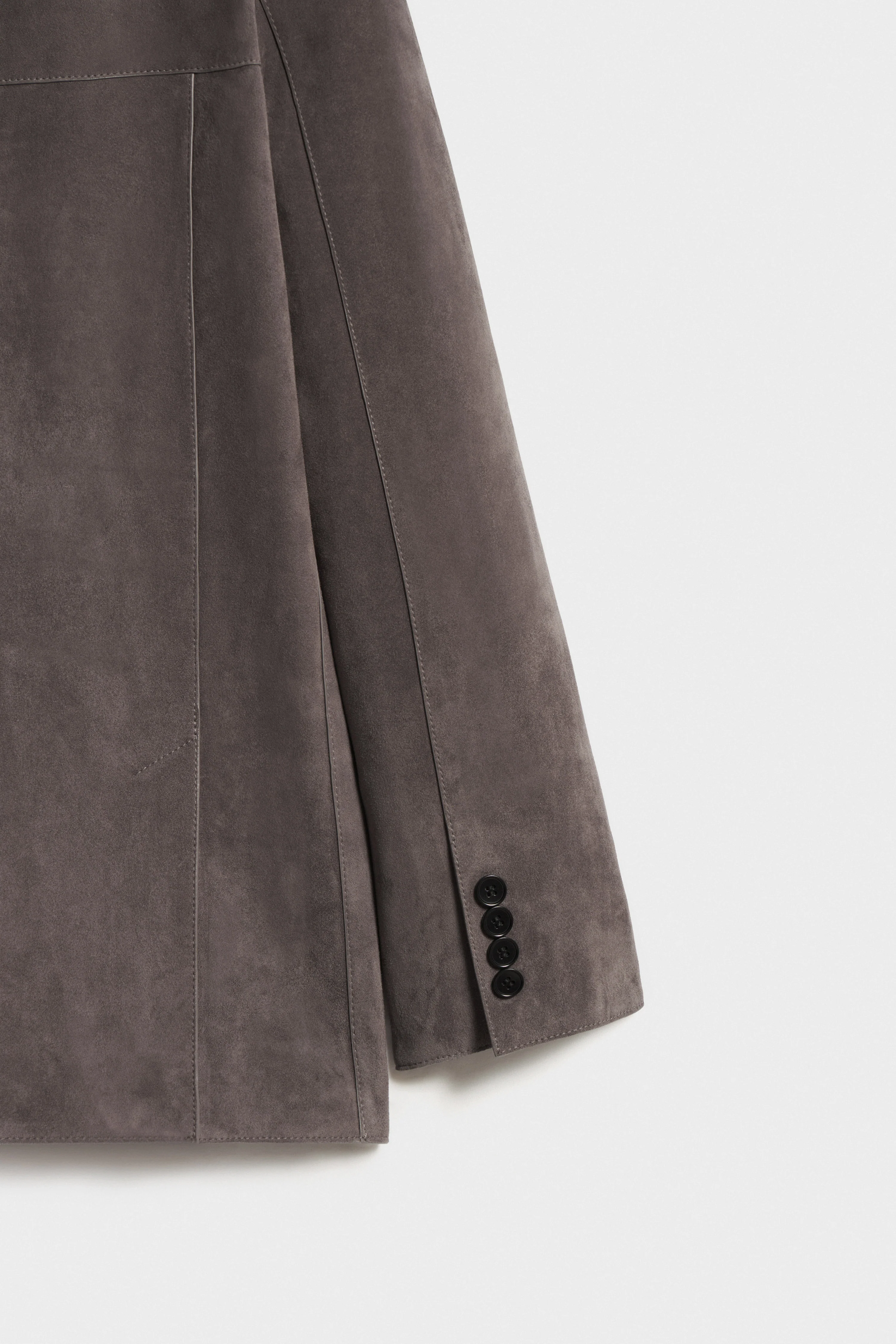 SUEDE OVERSIZE BLAZER - Image 9