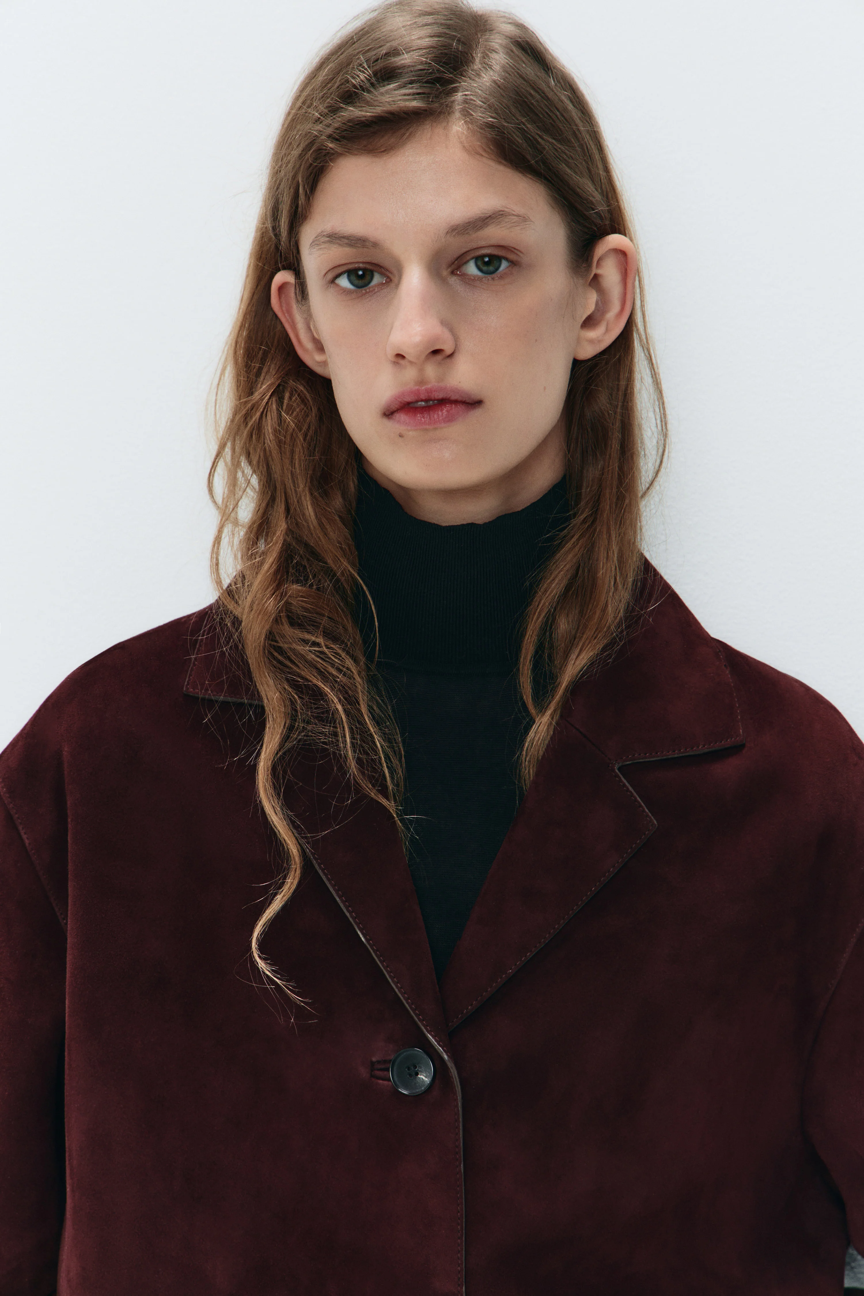 SUEDE OVERSIZE JACKET - Image 3