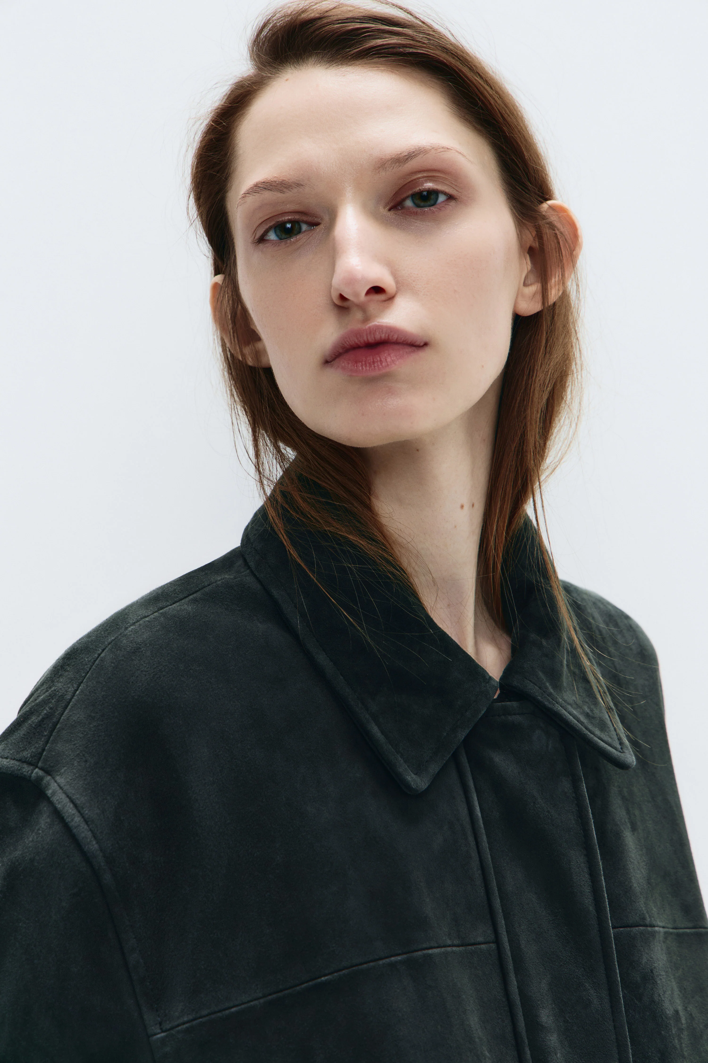 SUEDE OVERSIZE JACKET - Image 4