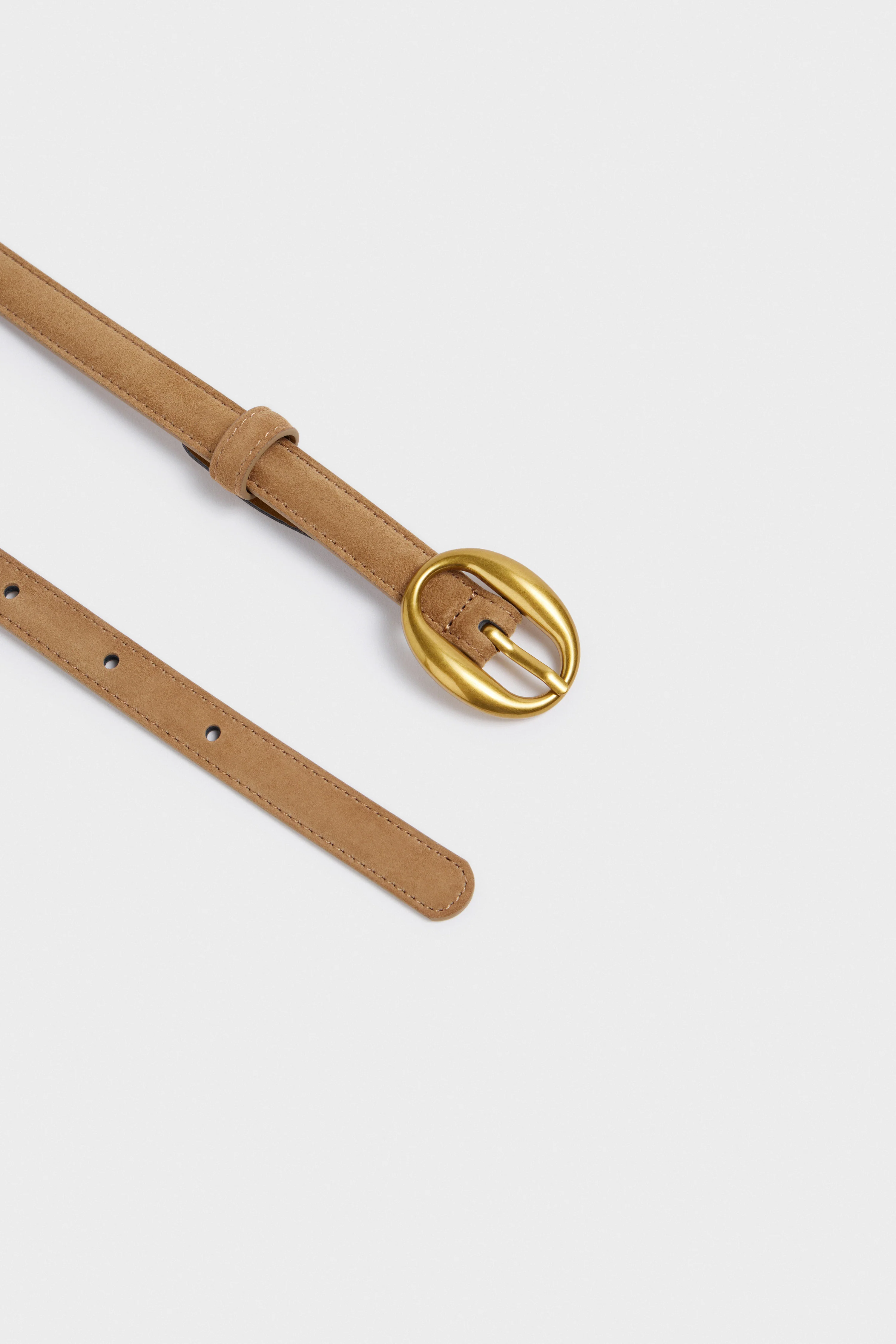 SUEDE SHEEP LEATHER BELT - Image 3