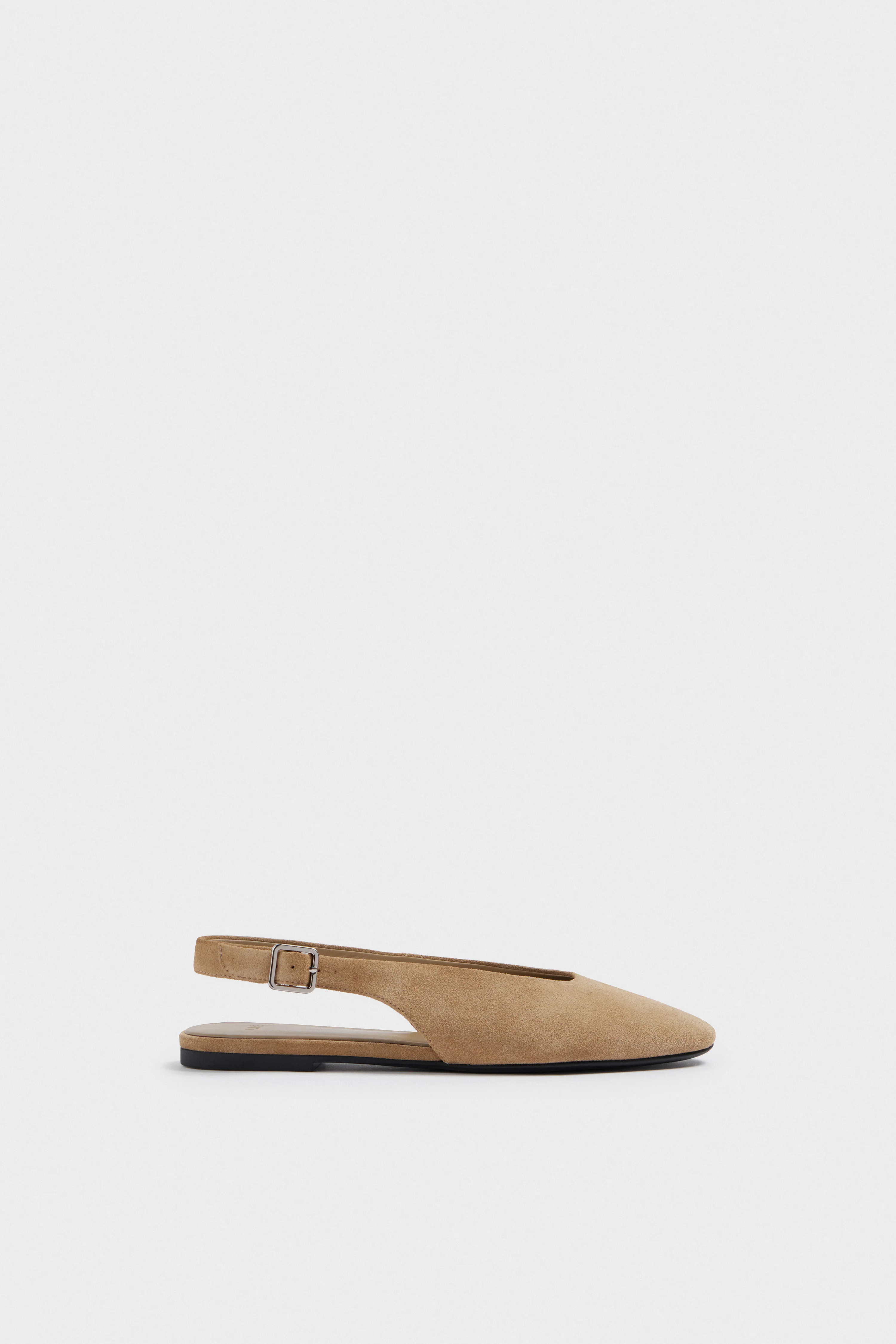 SUEDE SLINGBACK SHOES - Image 3