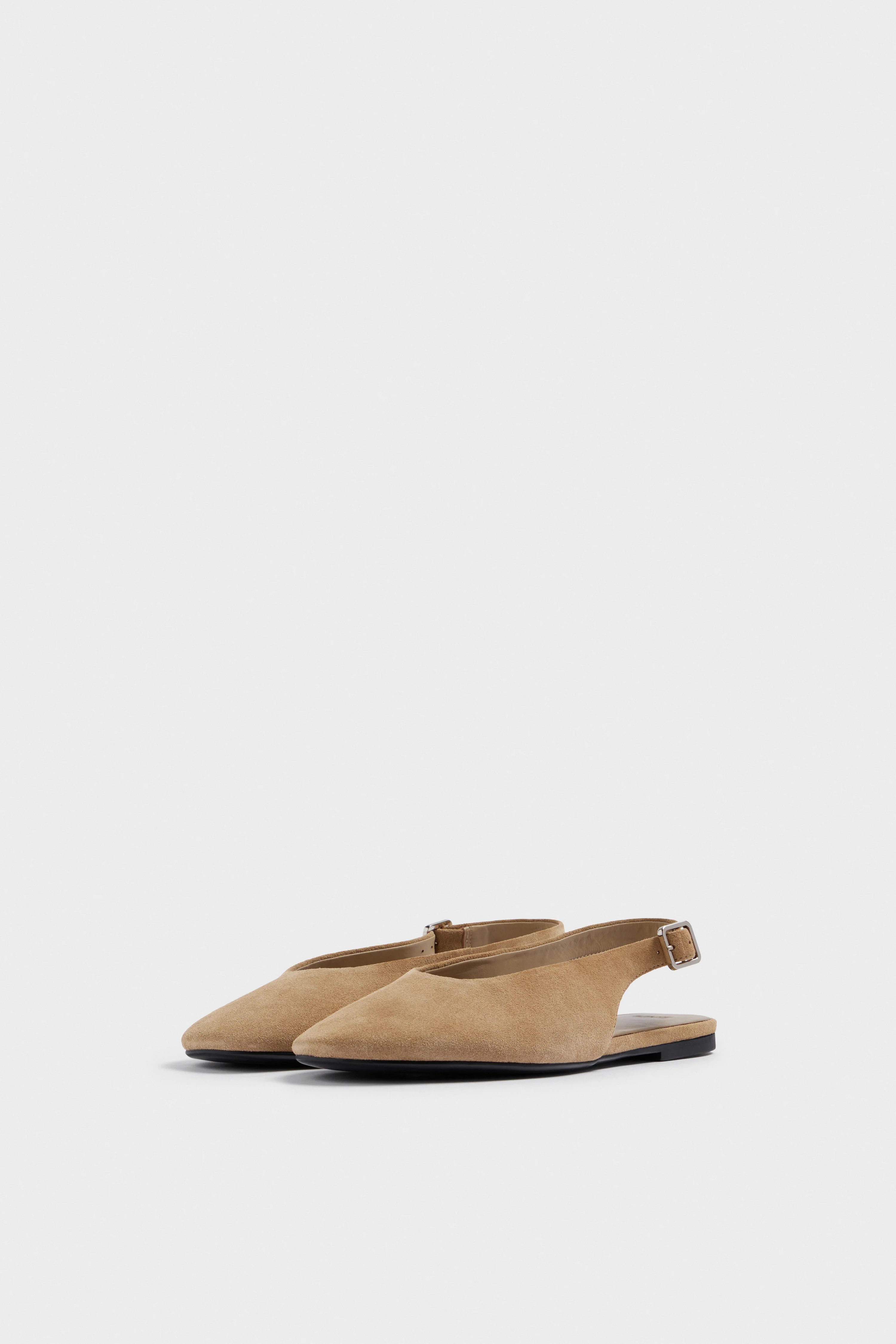 SUEDE SLINGBACK SHOES - Image 4
