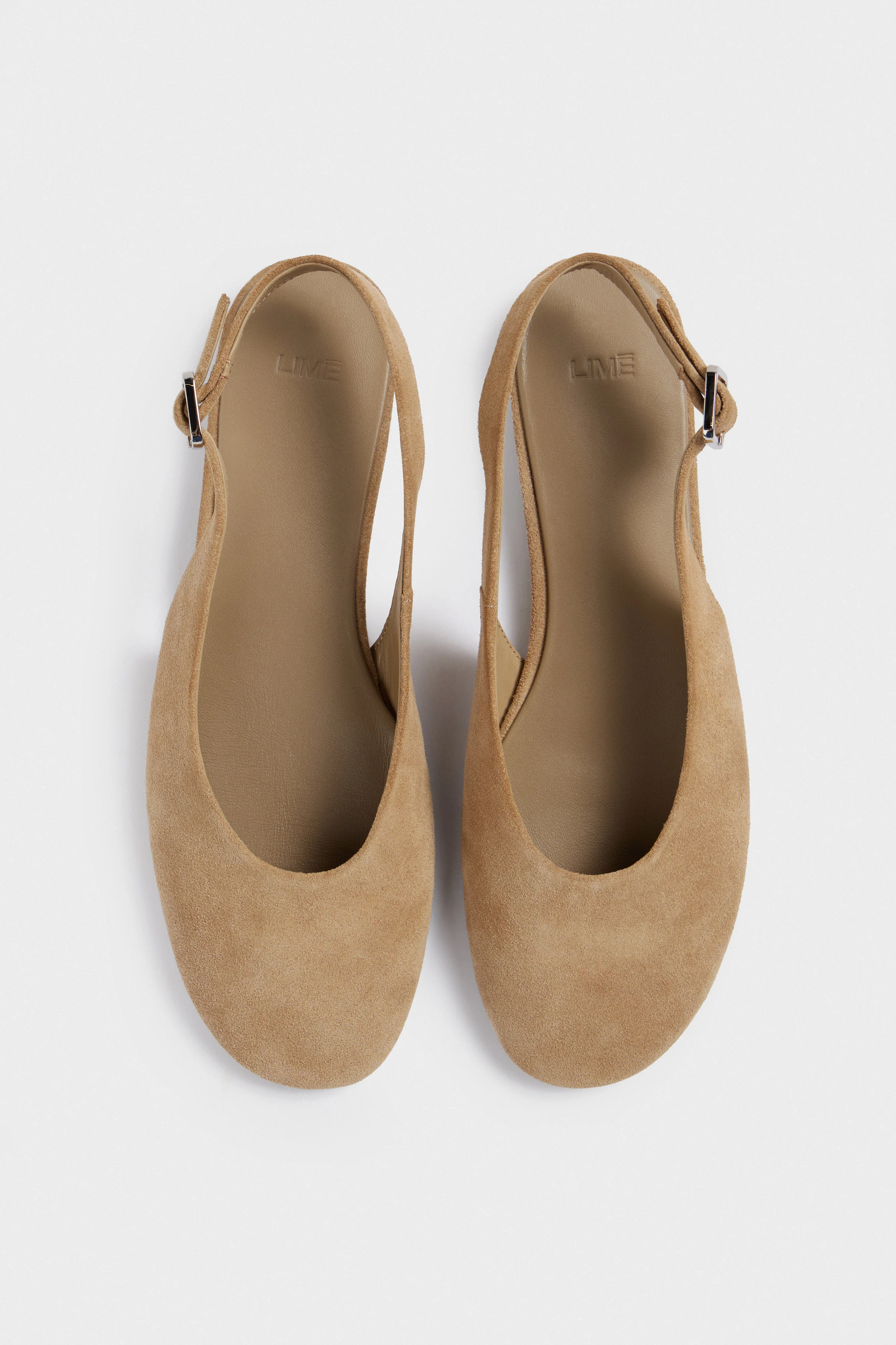SUEDE SLINGBACK SHOES - Image 7