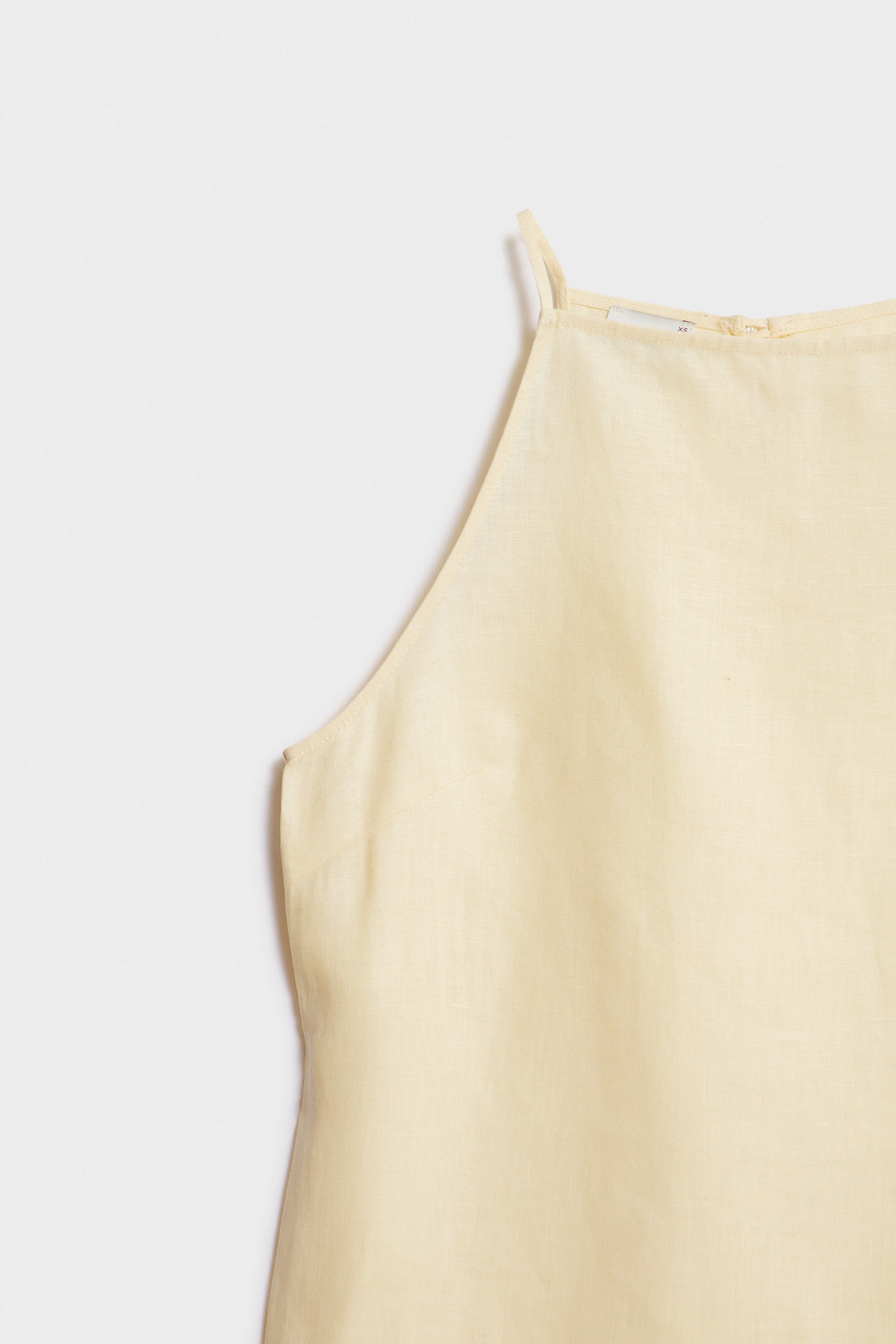 TIE-BELT LINEN TOP - Image 3