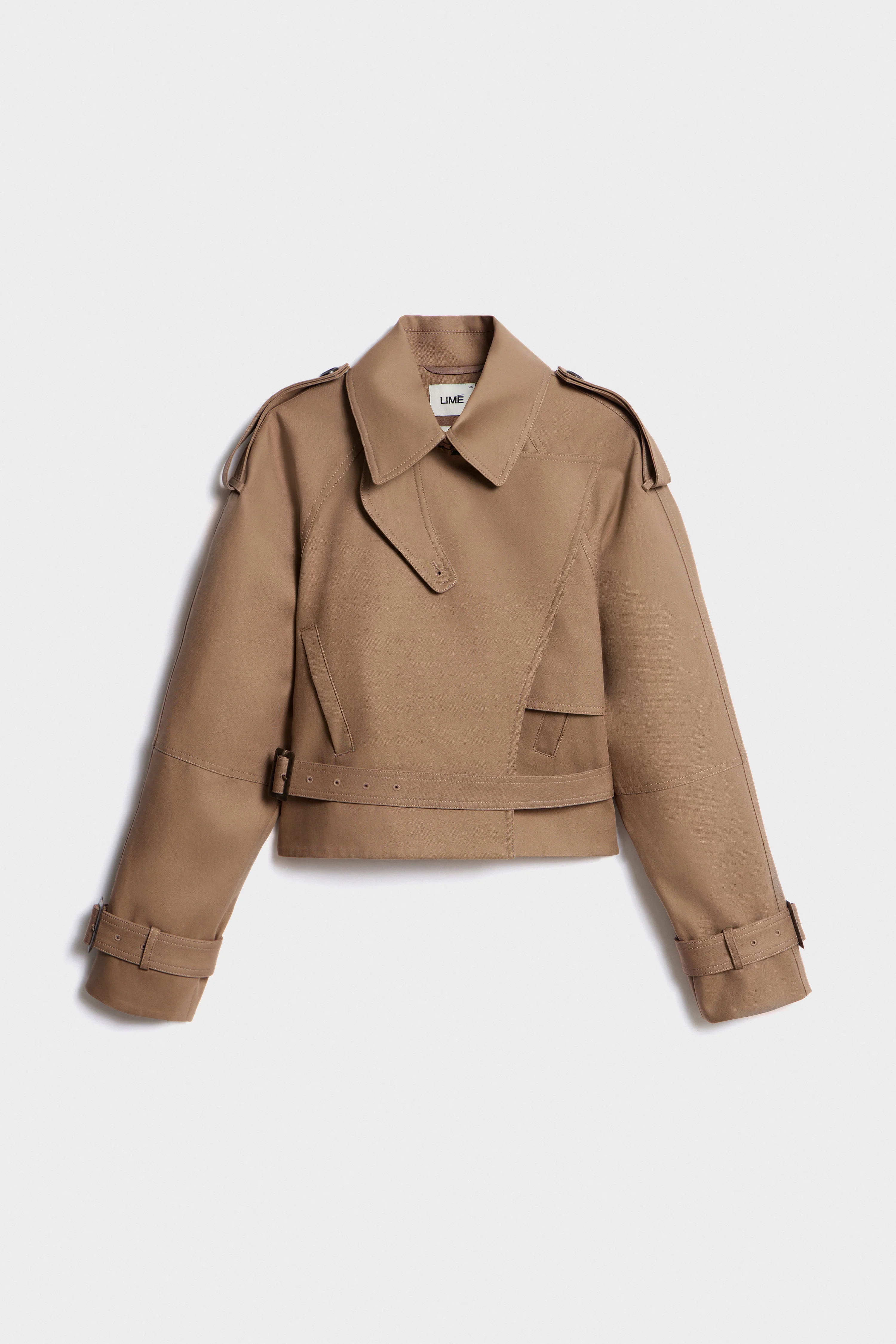 TRENCH-LOOK COTTON JACKET - Image 4