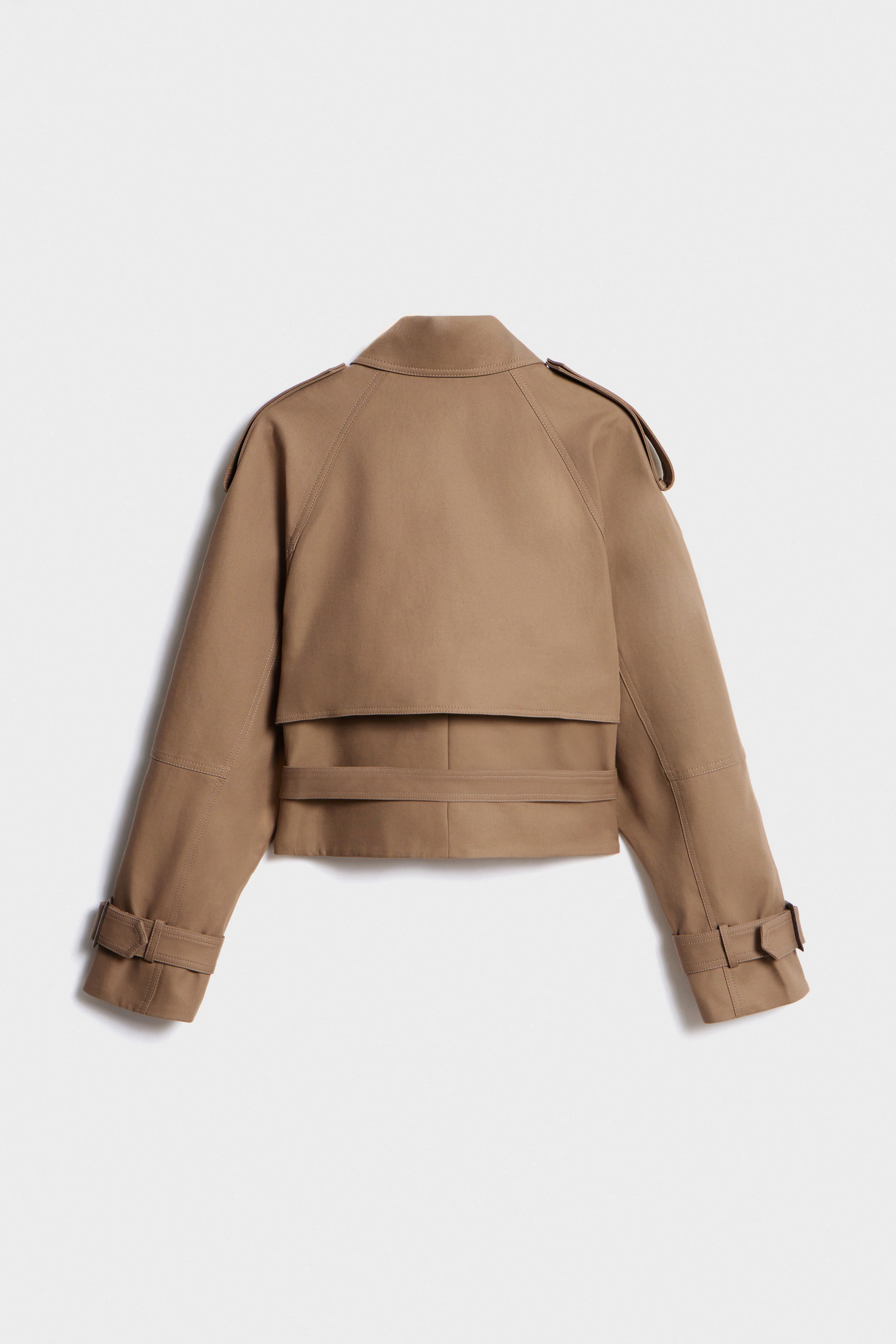 TRENCH-LOOK COTTON JACKET - Image 5