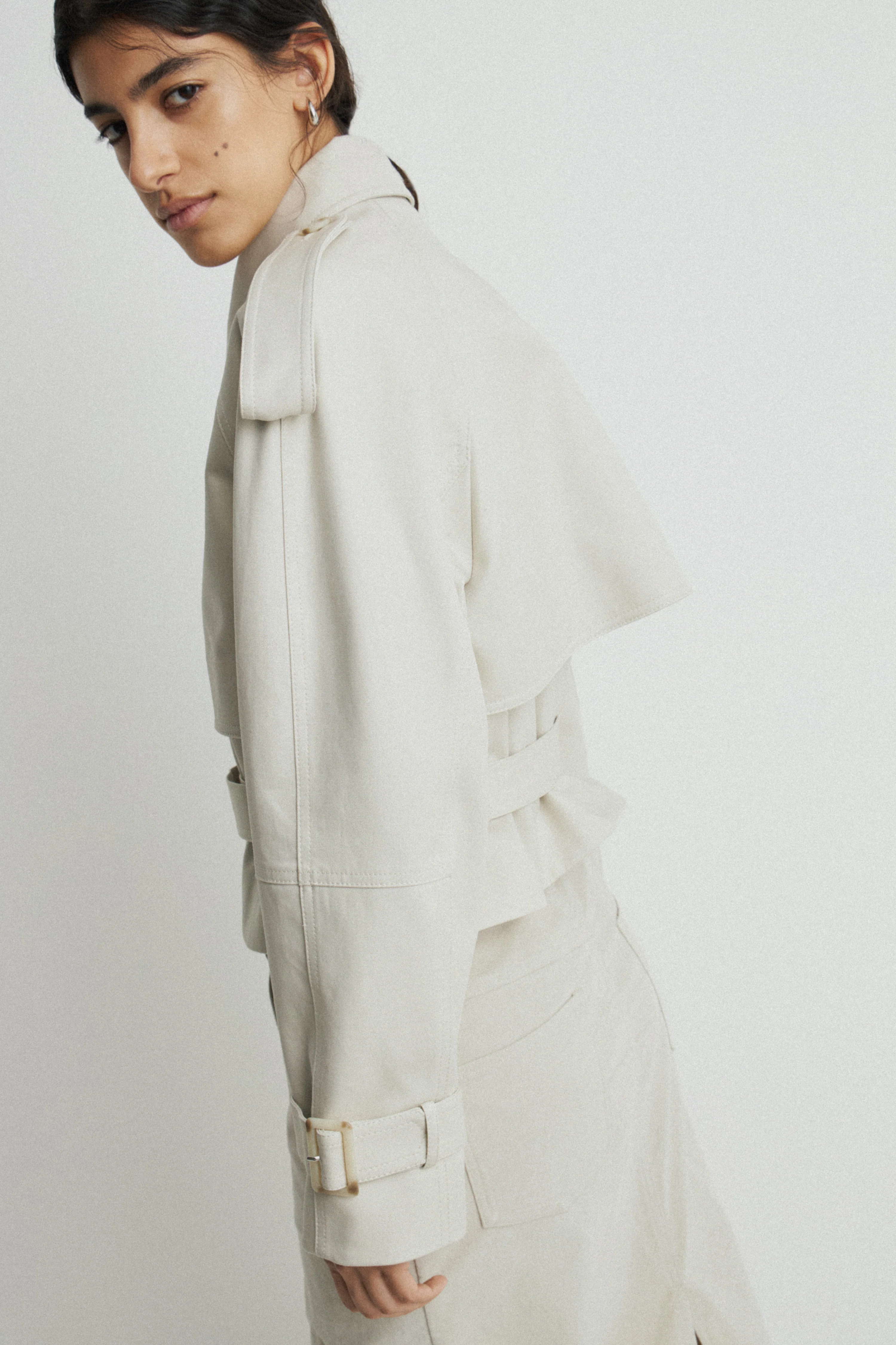 TRENCH-LOOK COTTON JACKET - Image 5
