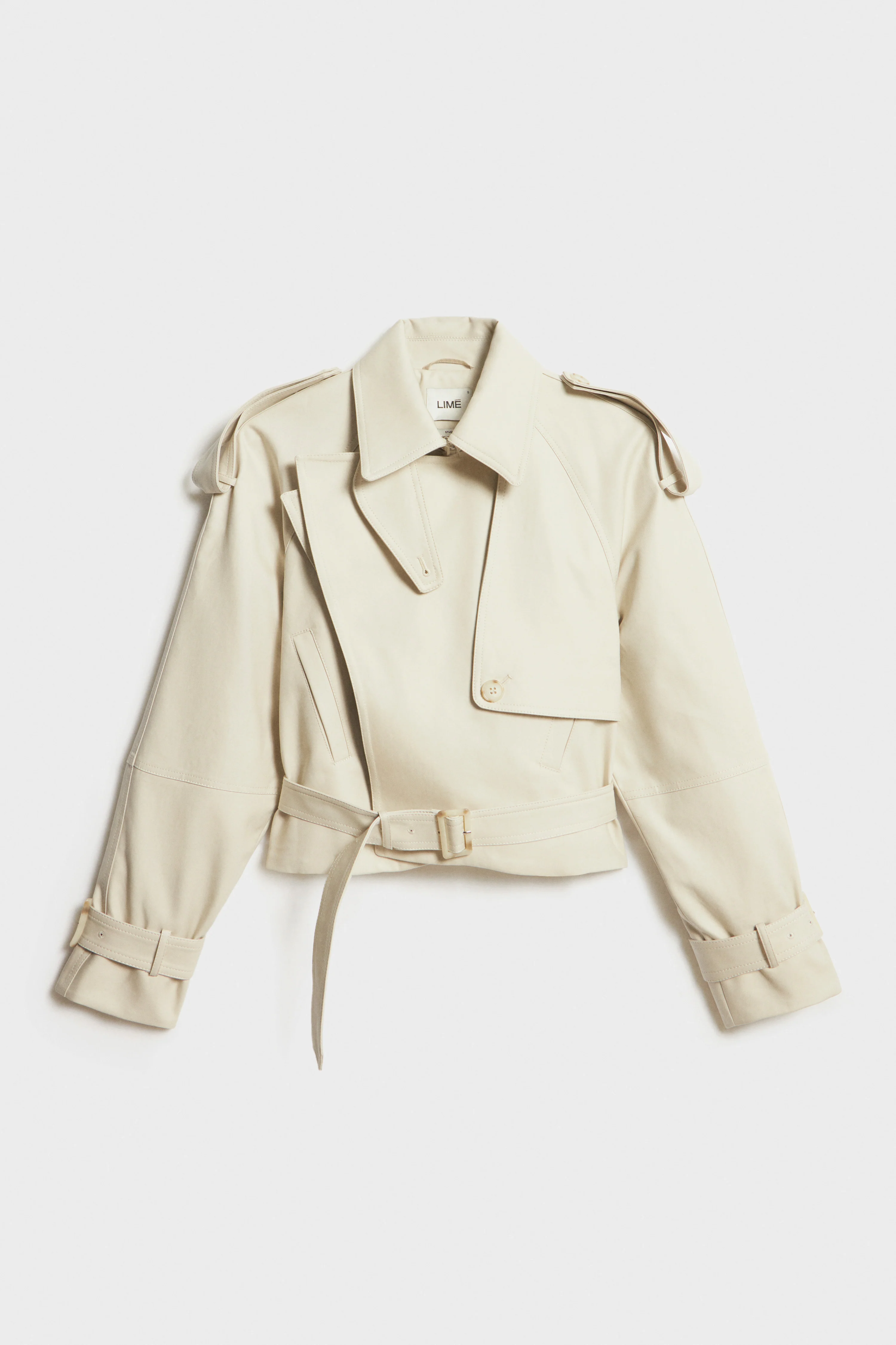 TRENCH-LOOK COTTON JACKET - Image 7