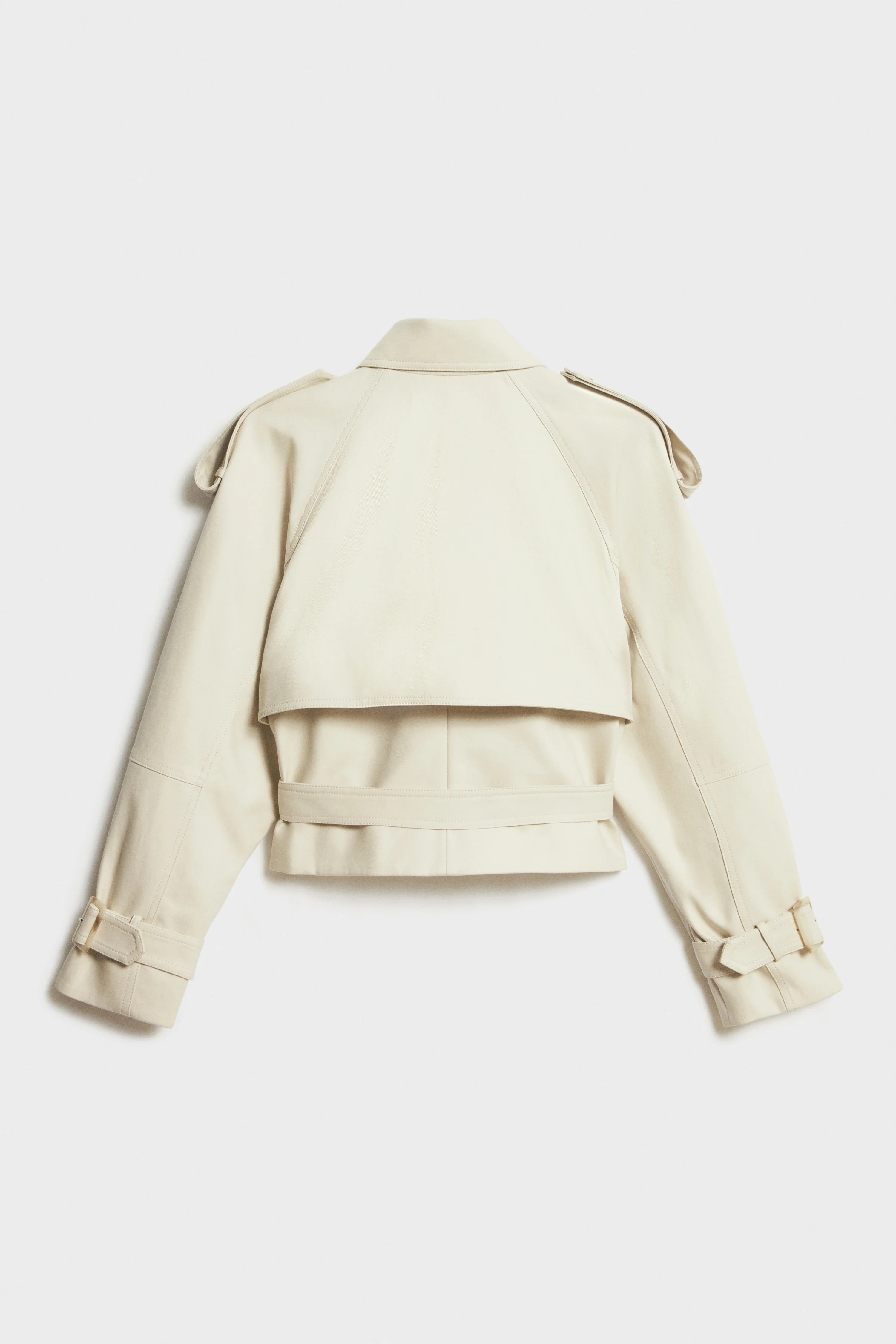 TRENCH-LOOK COTTON JACKET - Image 8