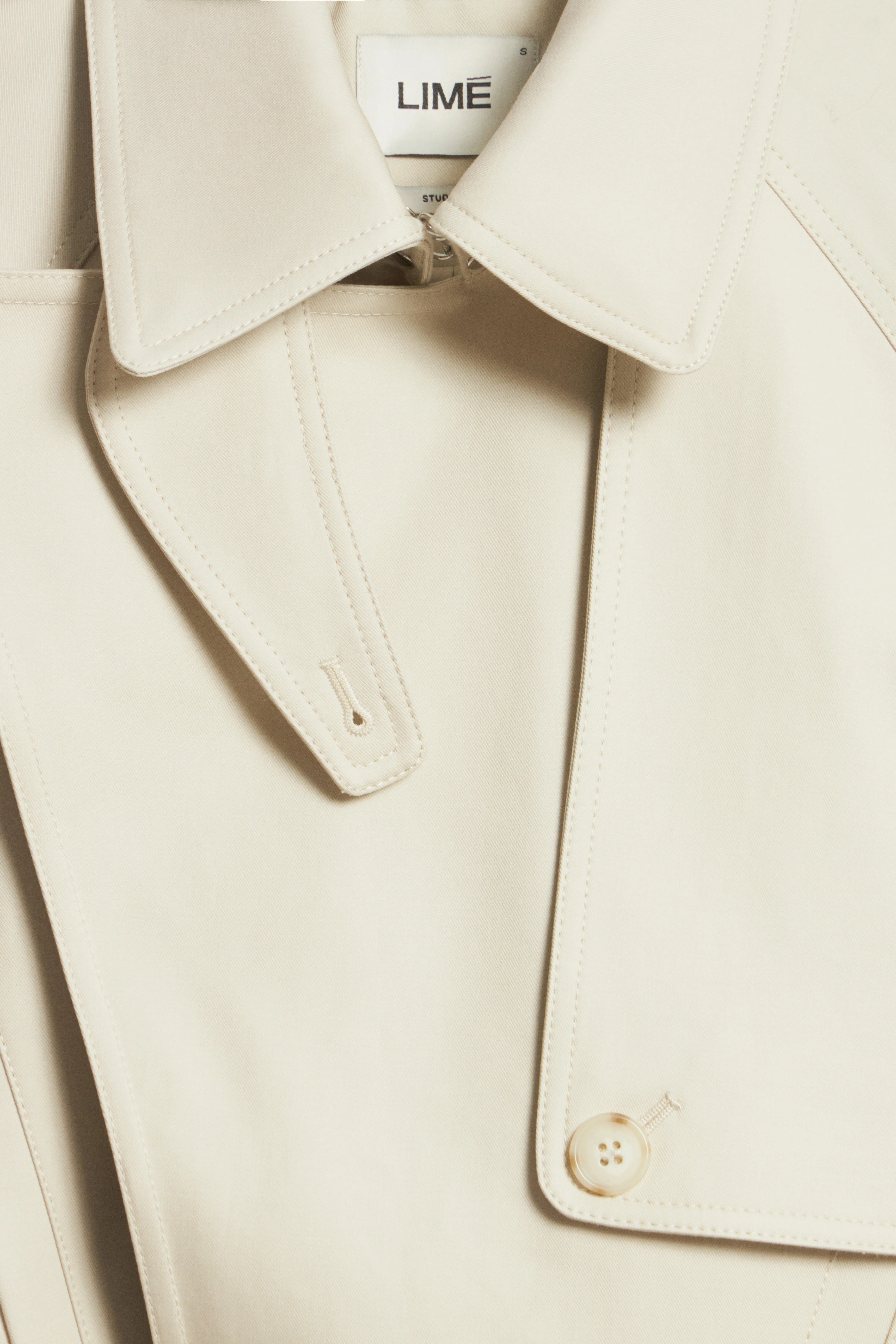 TRENCH-LOOK COTTON JACKET - Image 9