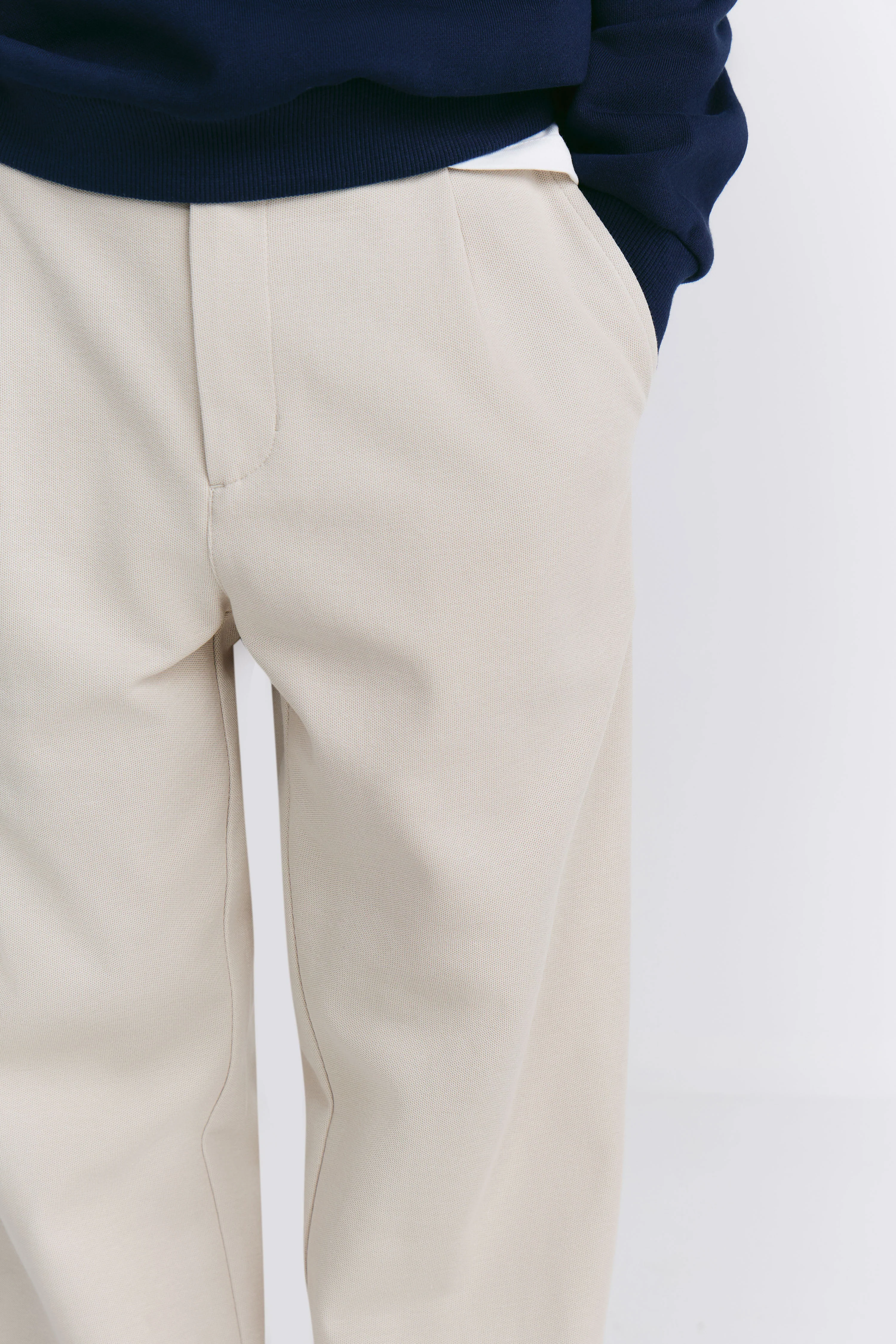 TROUSERS WITH ELASTICATED WAISTBAND - Image 2