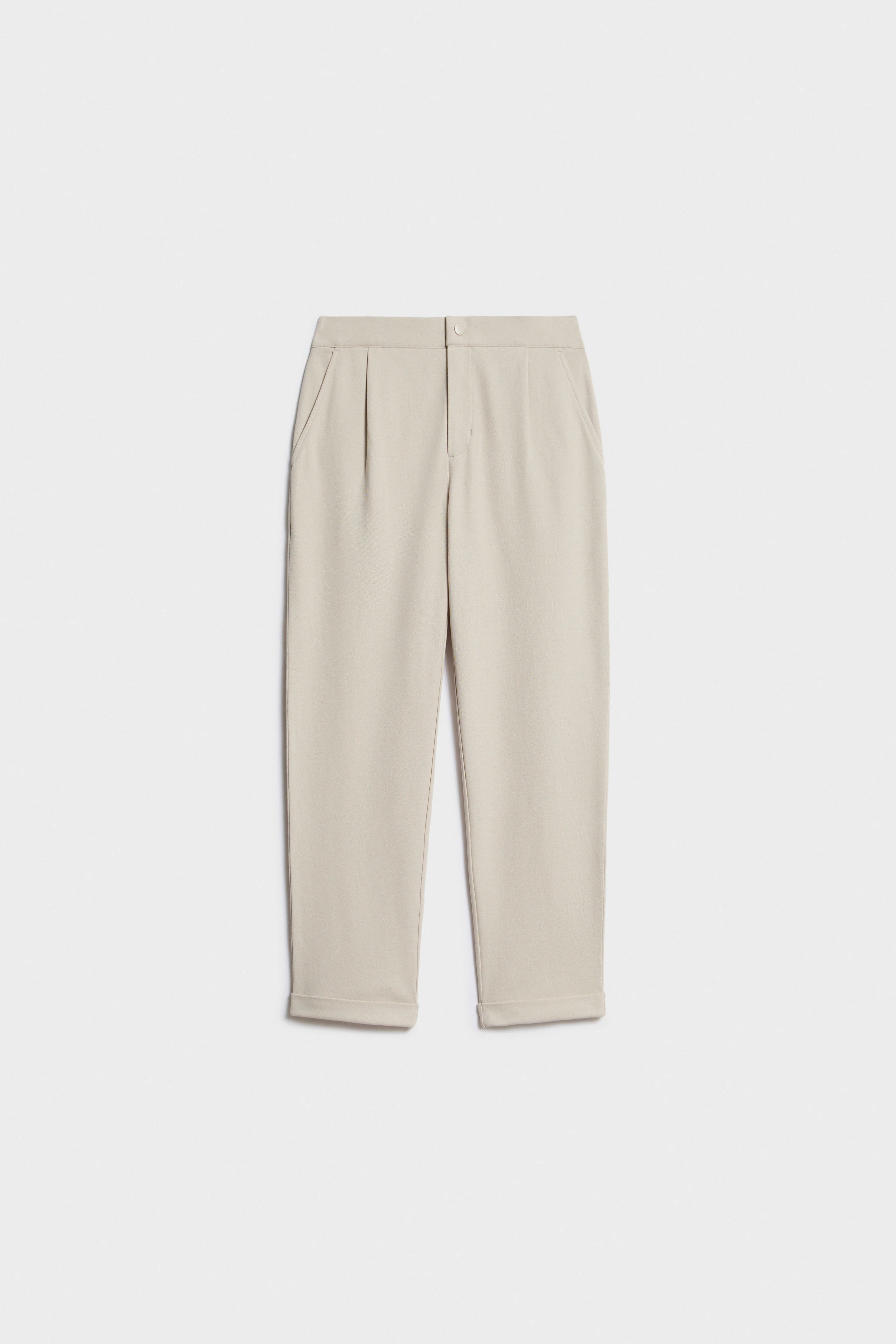 TROUSERS WITH ELASTICATED WAISTBAND - Image 4