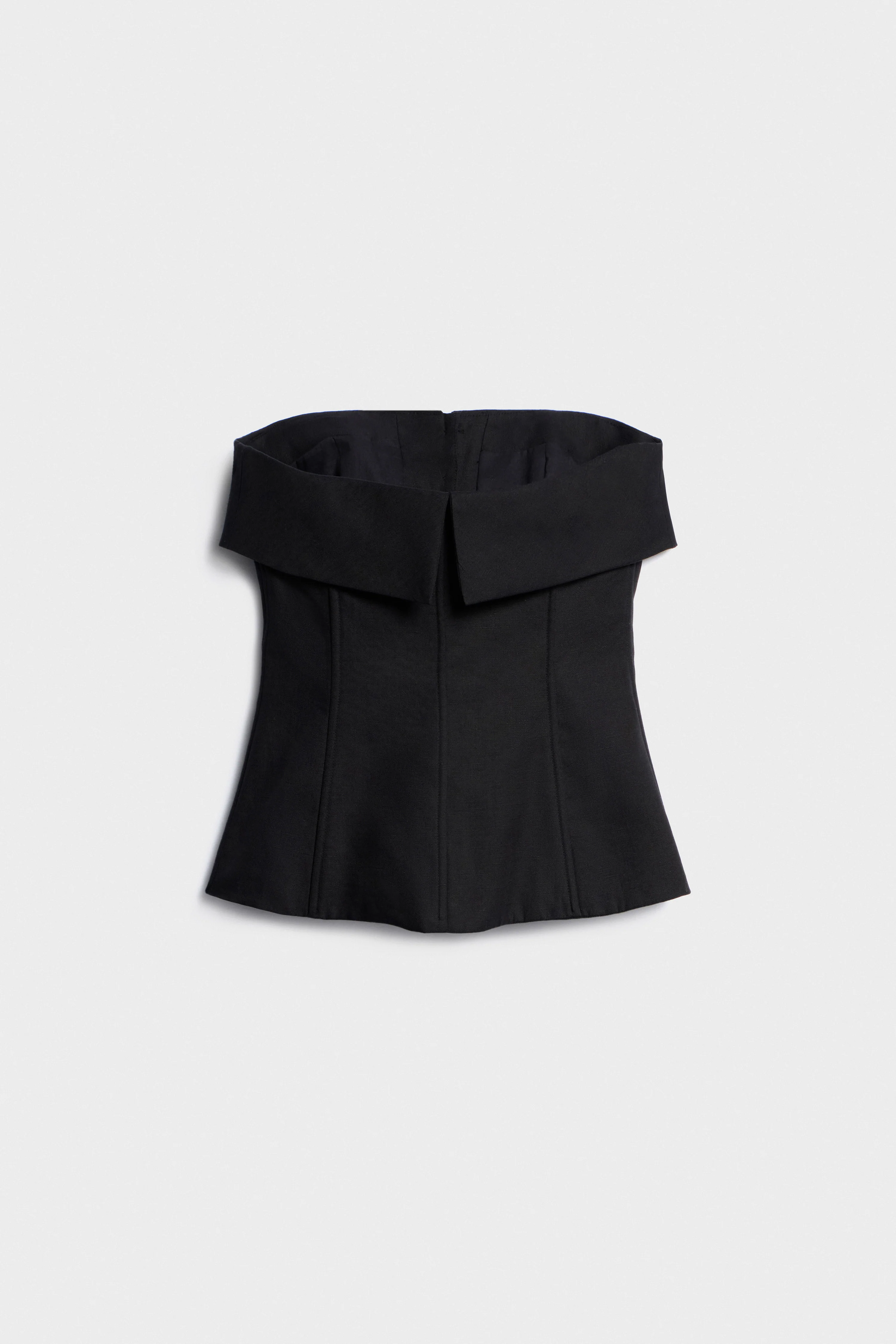 UNDERWIRED LYOCELL-LINEN WAISTCOAT - Image 6