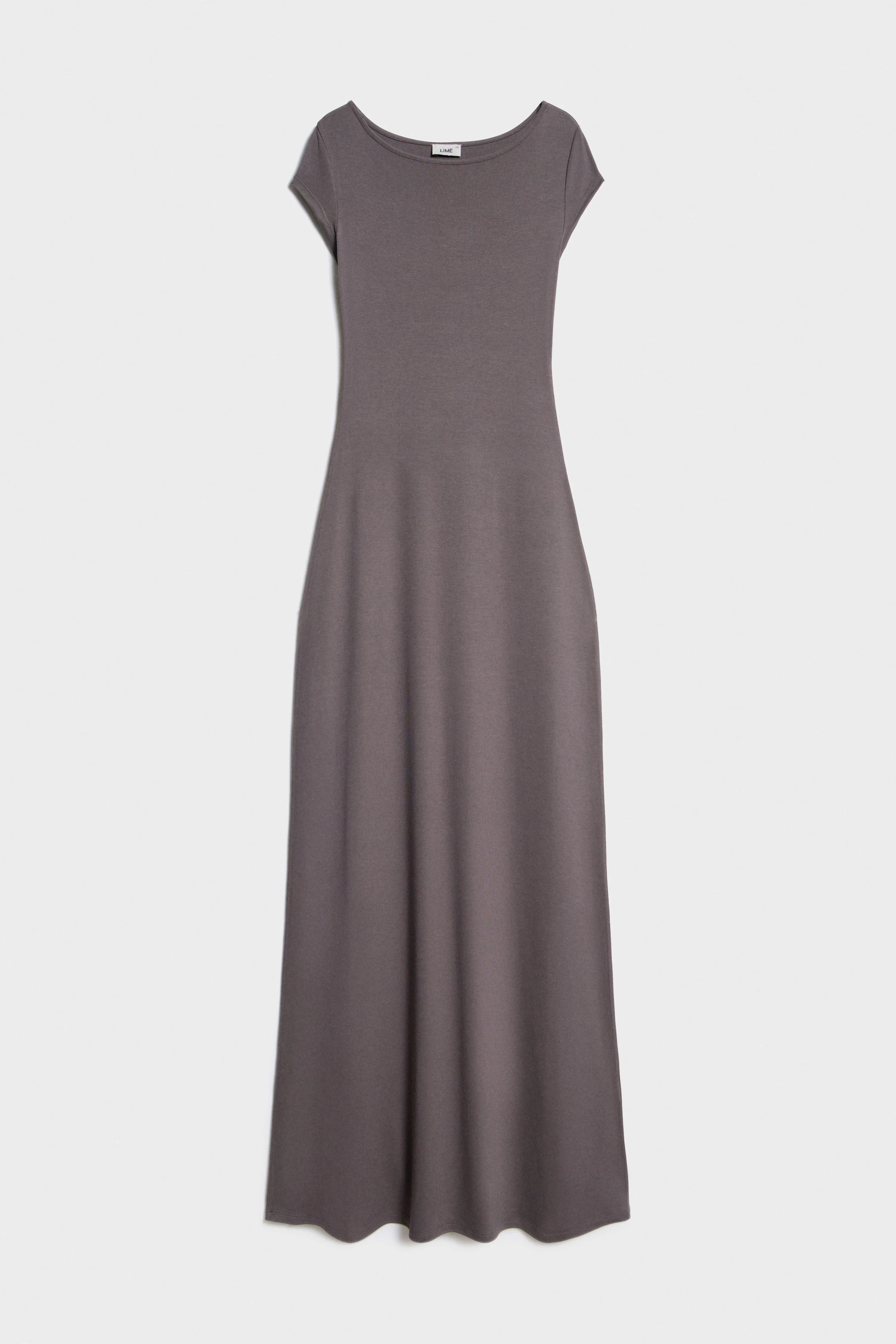 FITTED INTERLOCK MAXI DRESS - Image 4