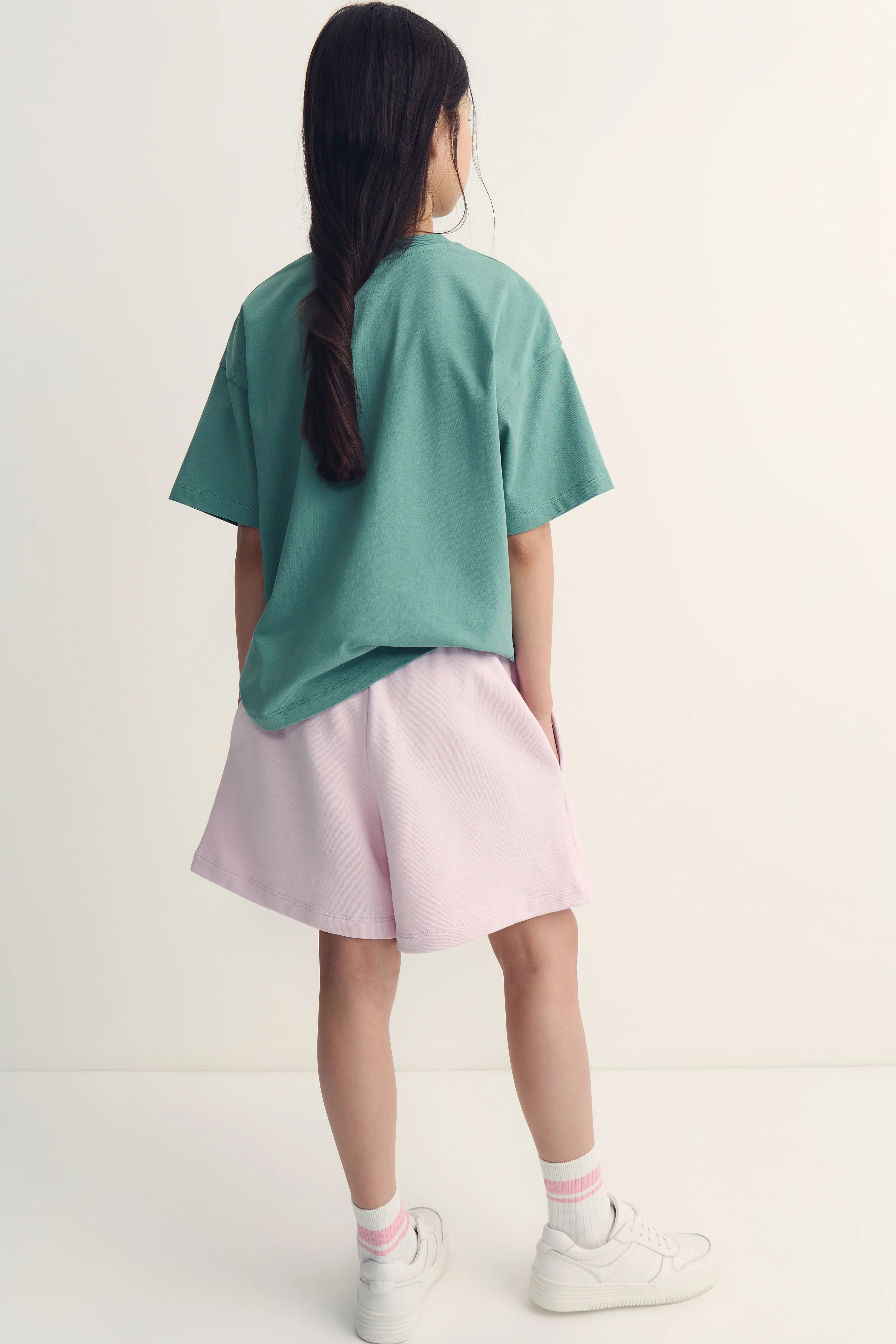 WIDE-LEG SWEATSHORTS - Image 3