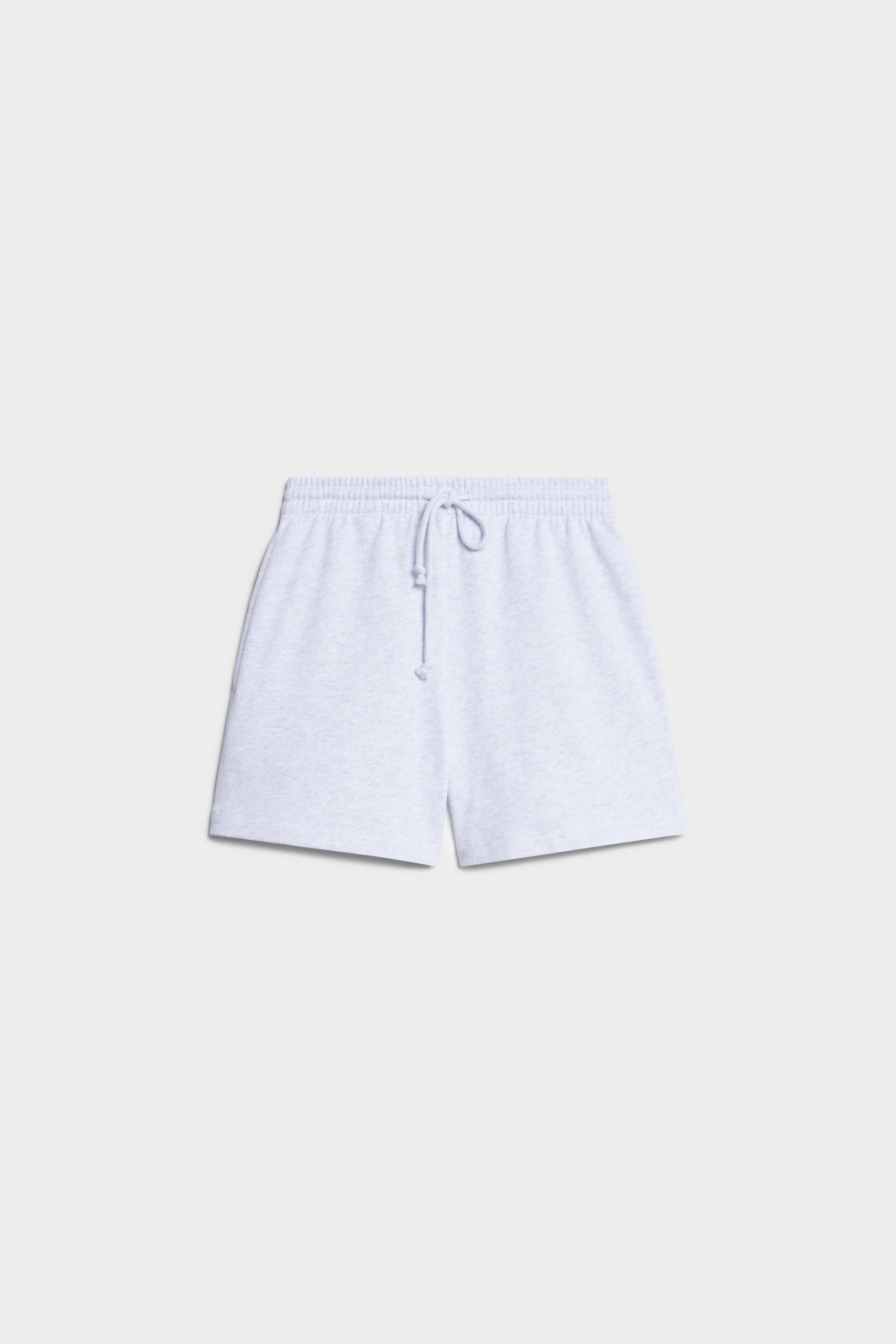 WIDE-LEG SWEATSHORTS - Image 4