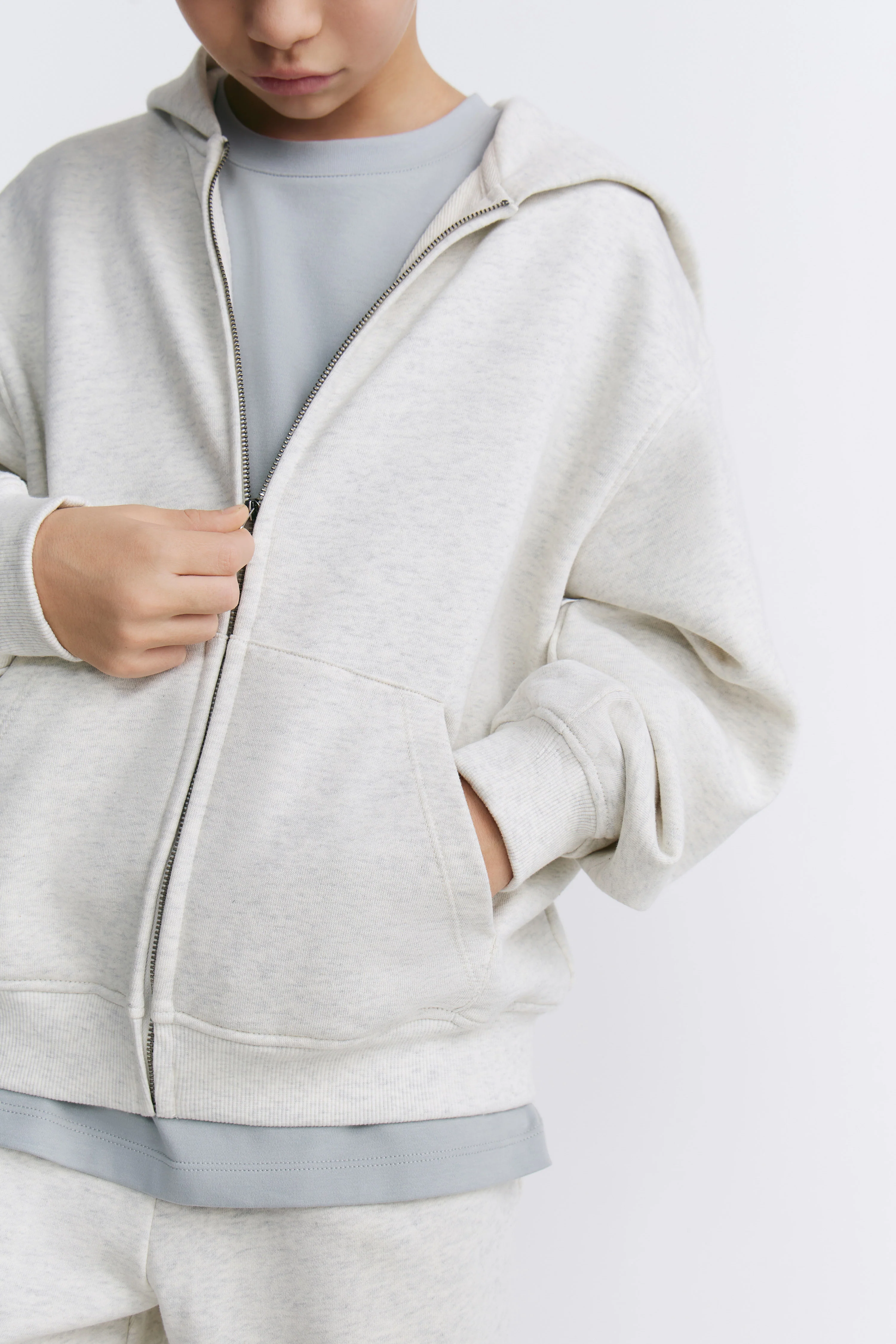 HOODED COTTON SWEATSHIRT - Image 3