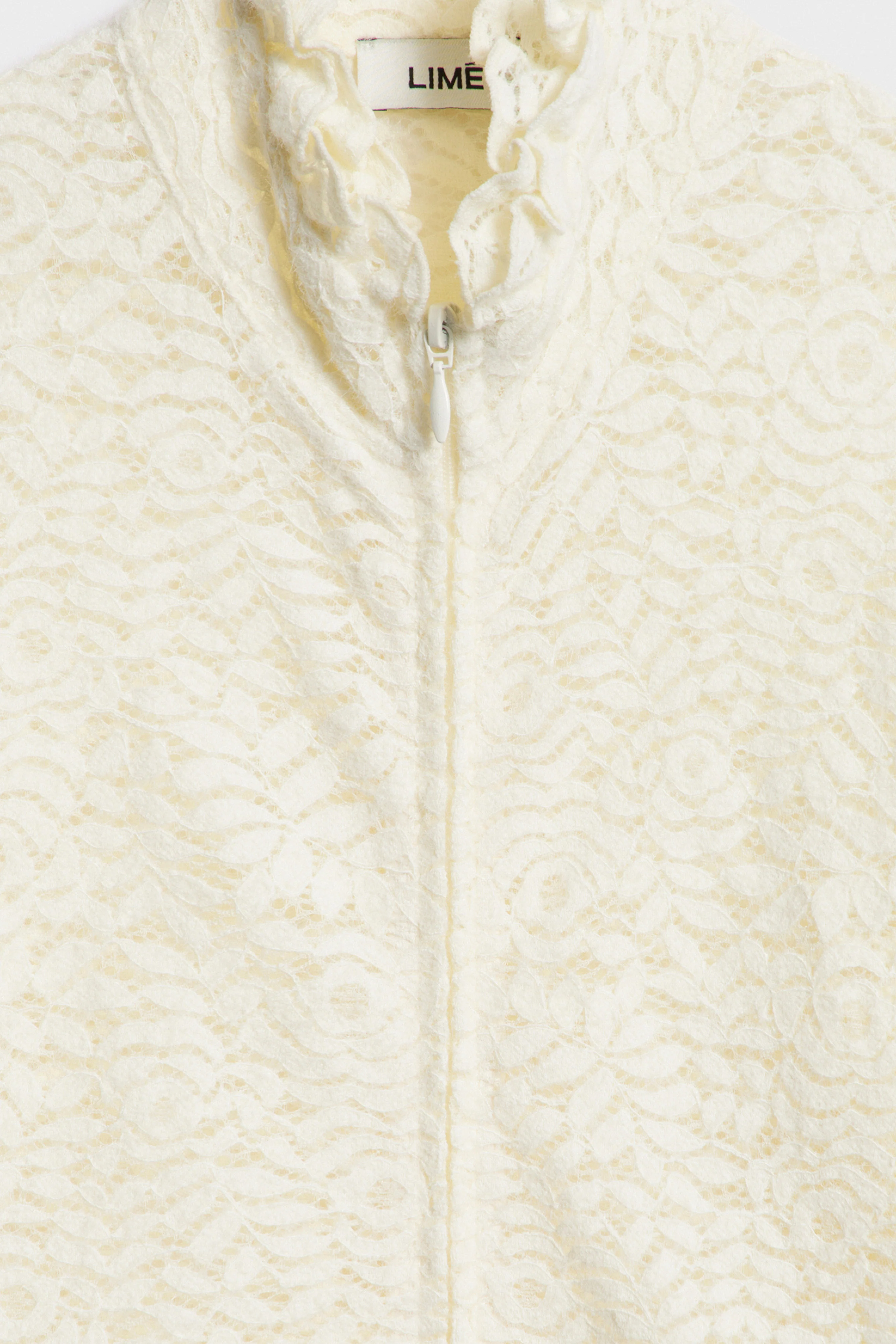LACE BLOUSE WITH ZIPPER - Image 7