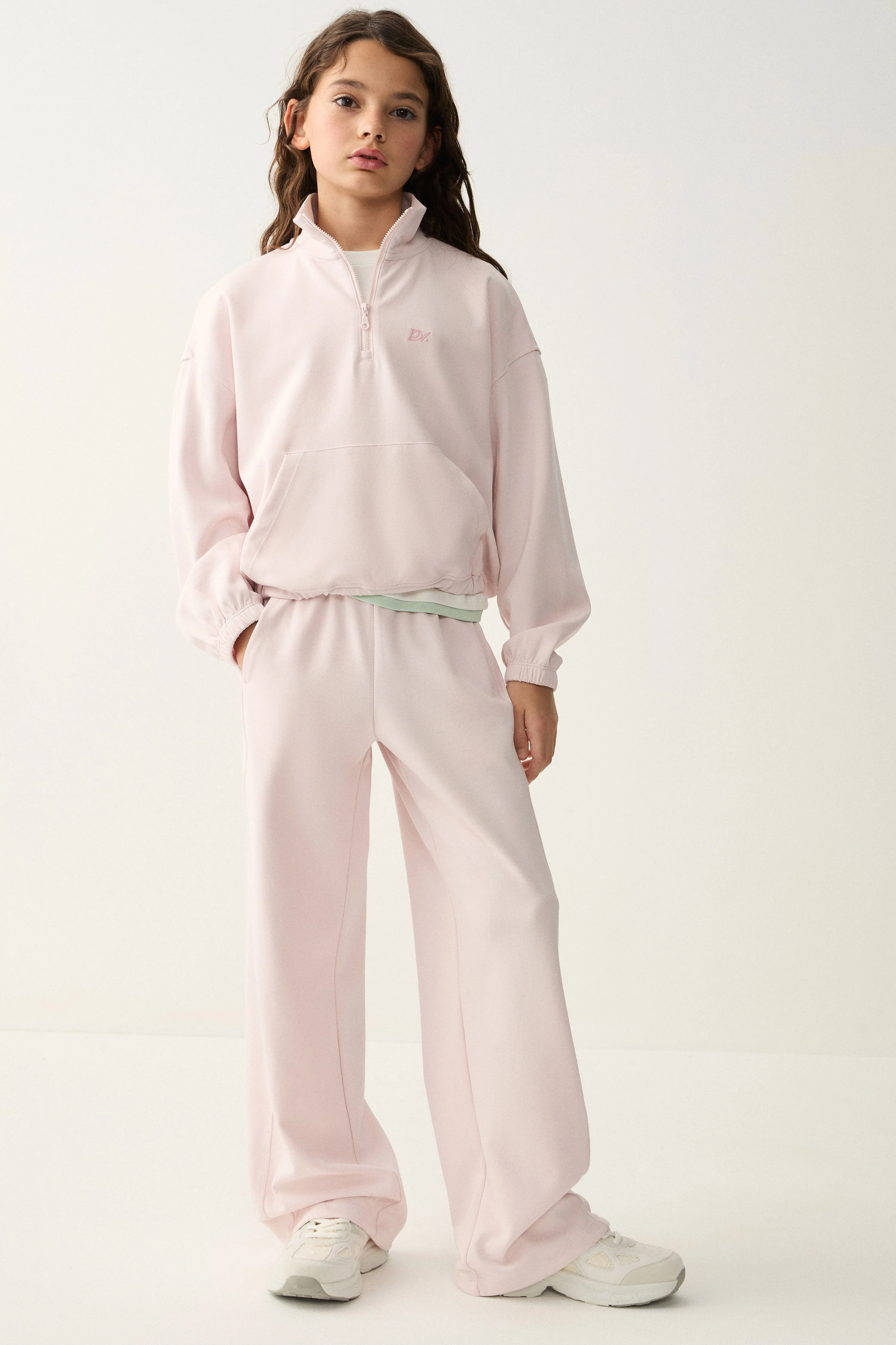 INTERLOCK ZIP-TOP SWEATSHIRT - Image 2