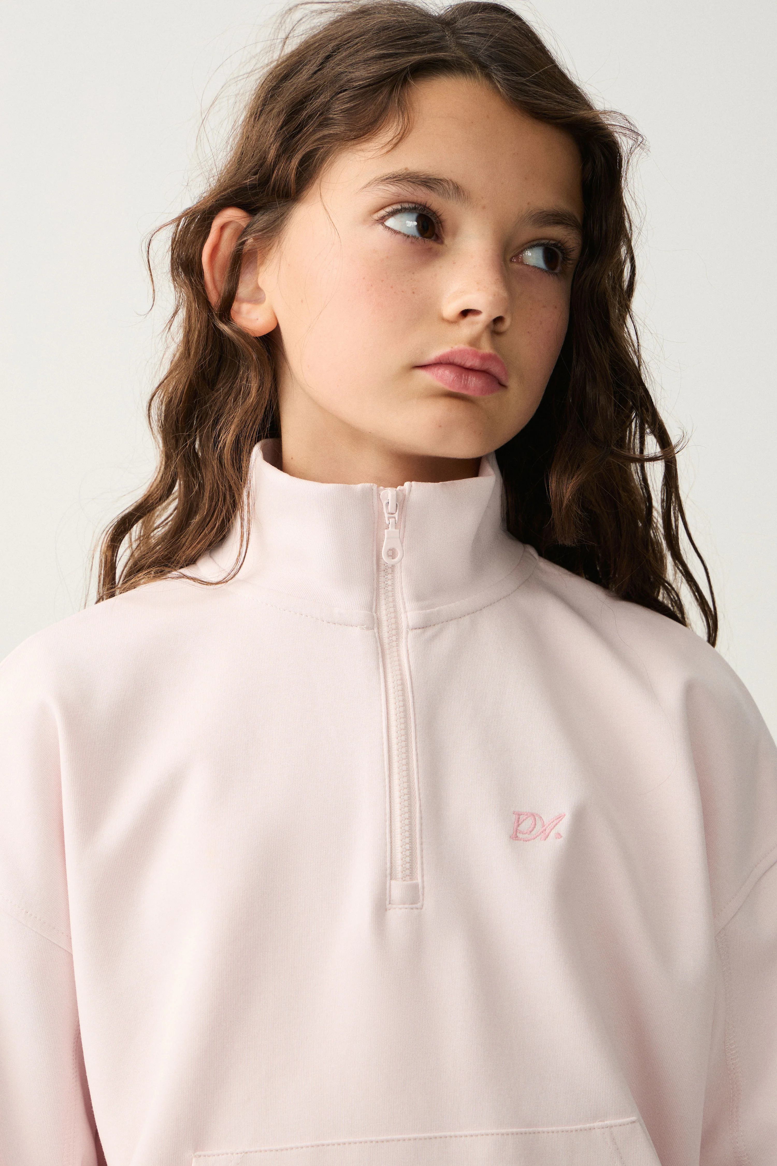 INTERLOCK ZIP-TOP SWEATSHIRT - Image 3
