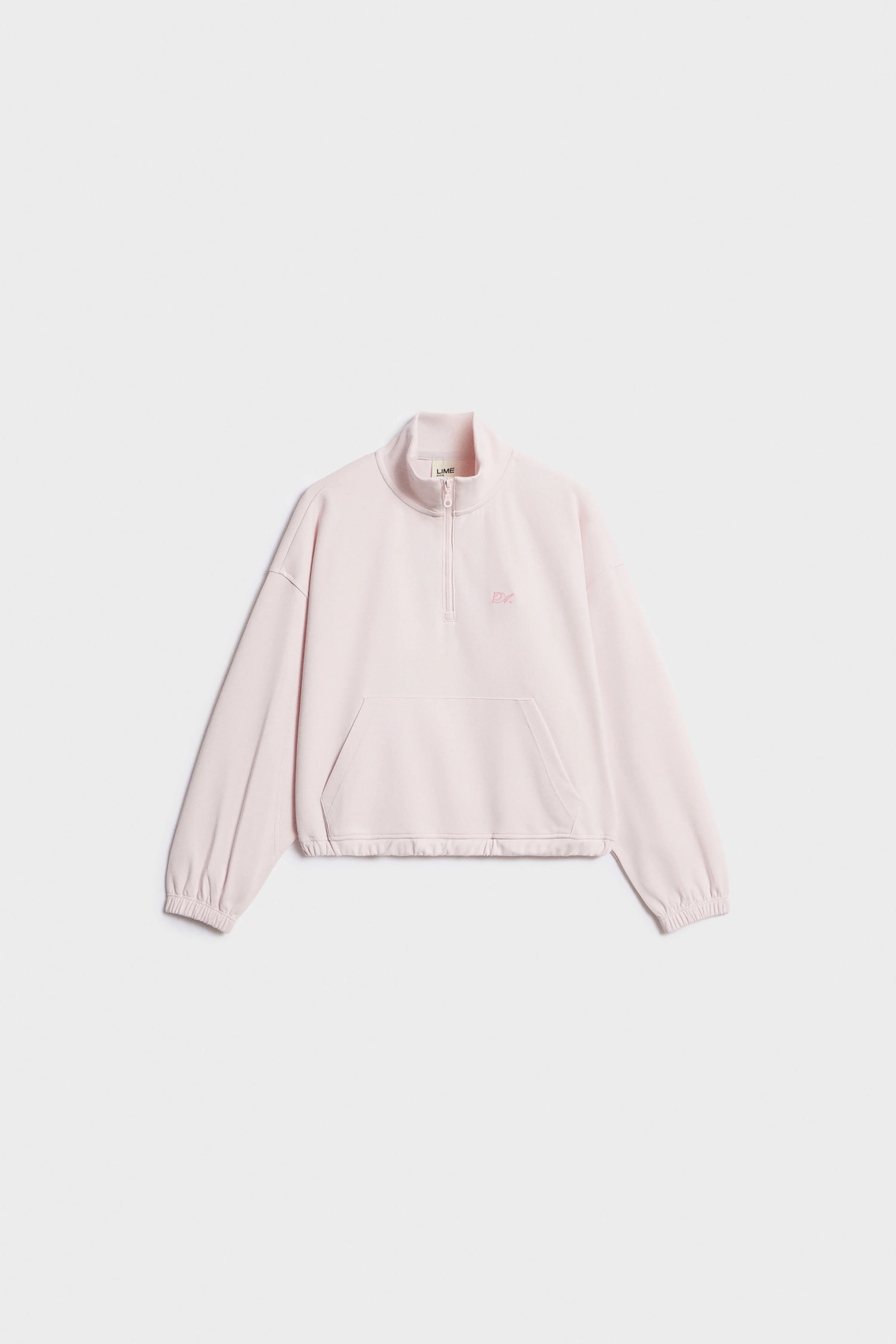 INTERLOCK ZIP-TOP SWEATSHIRT - Image 5