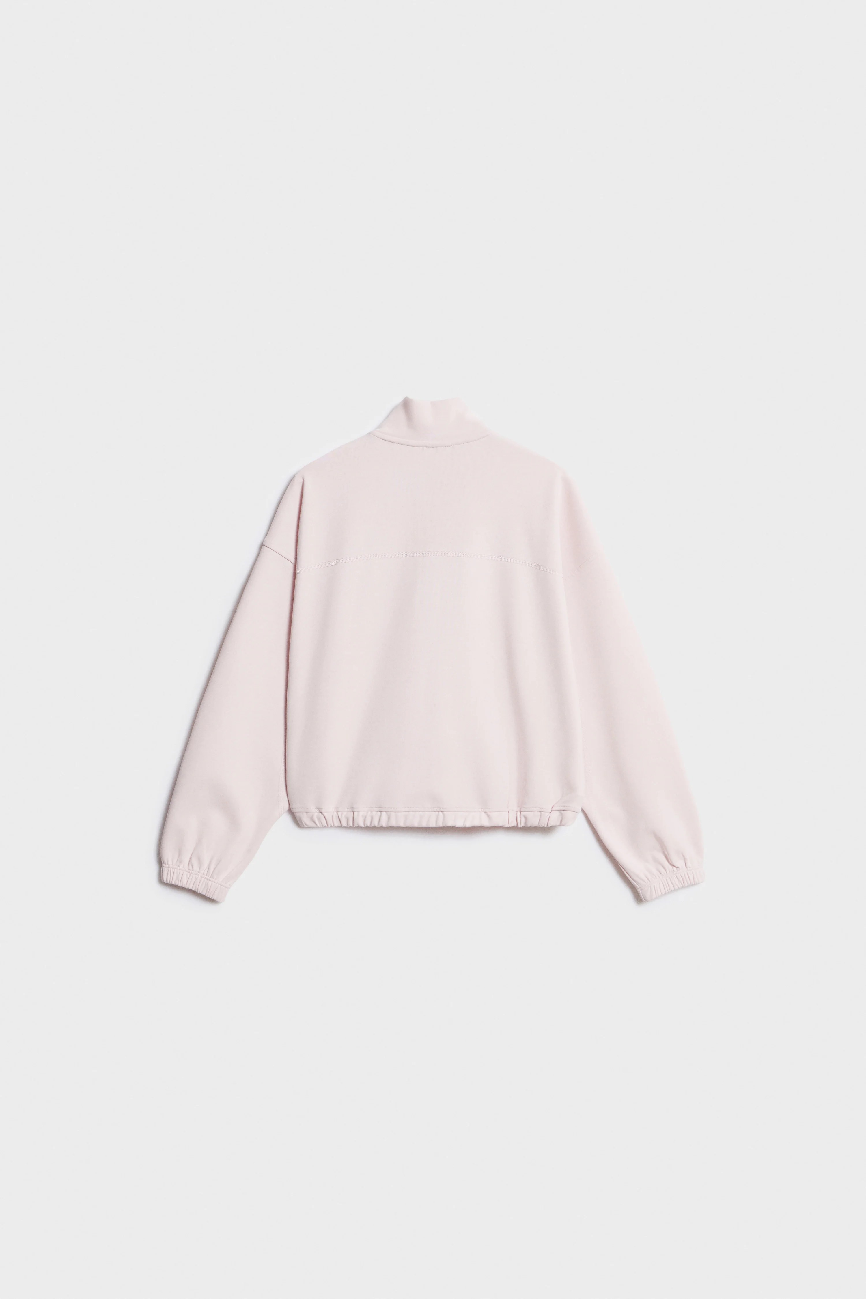 INTERLOCK ZIP-TOP SWEATSHIRT - Image 6